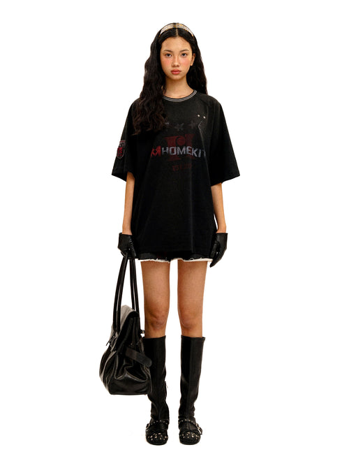 *College Friendship Match Jersey T-shirt