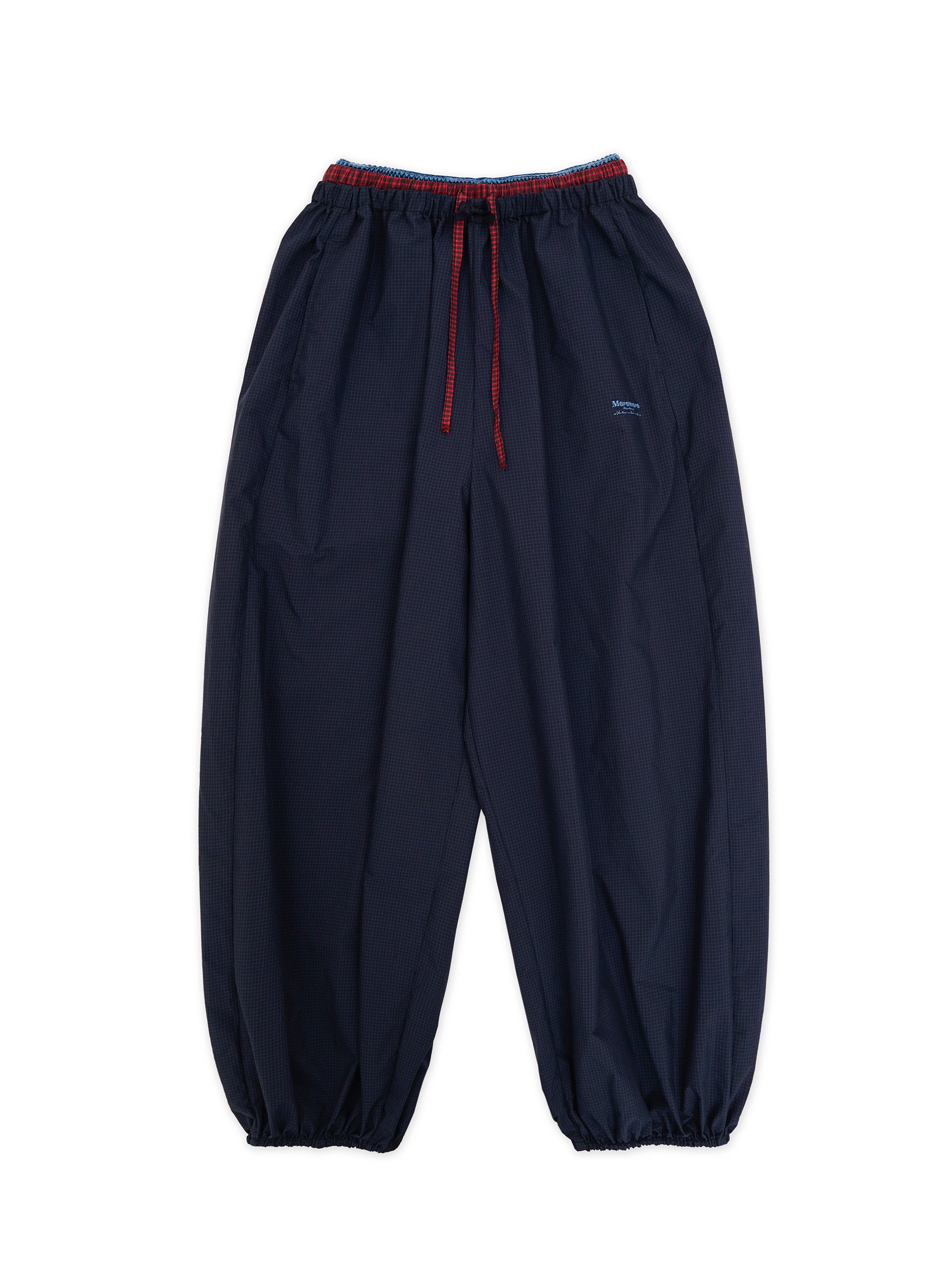 *Casual three-piece lantern pants