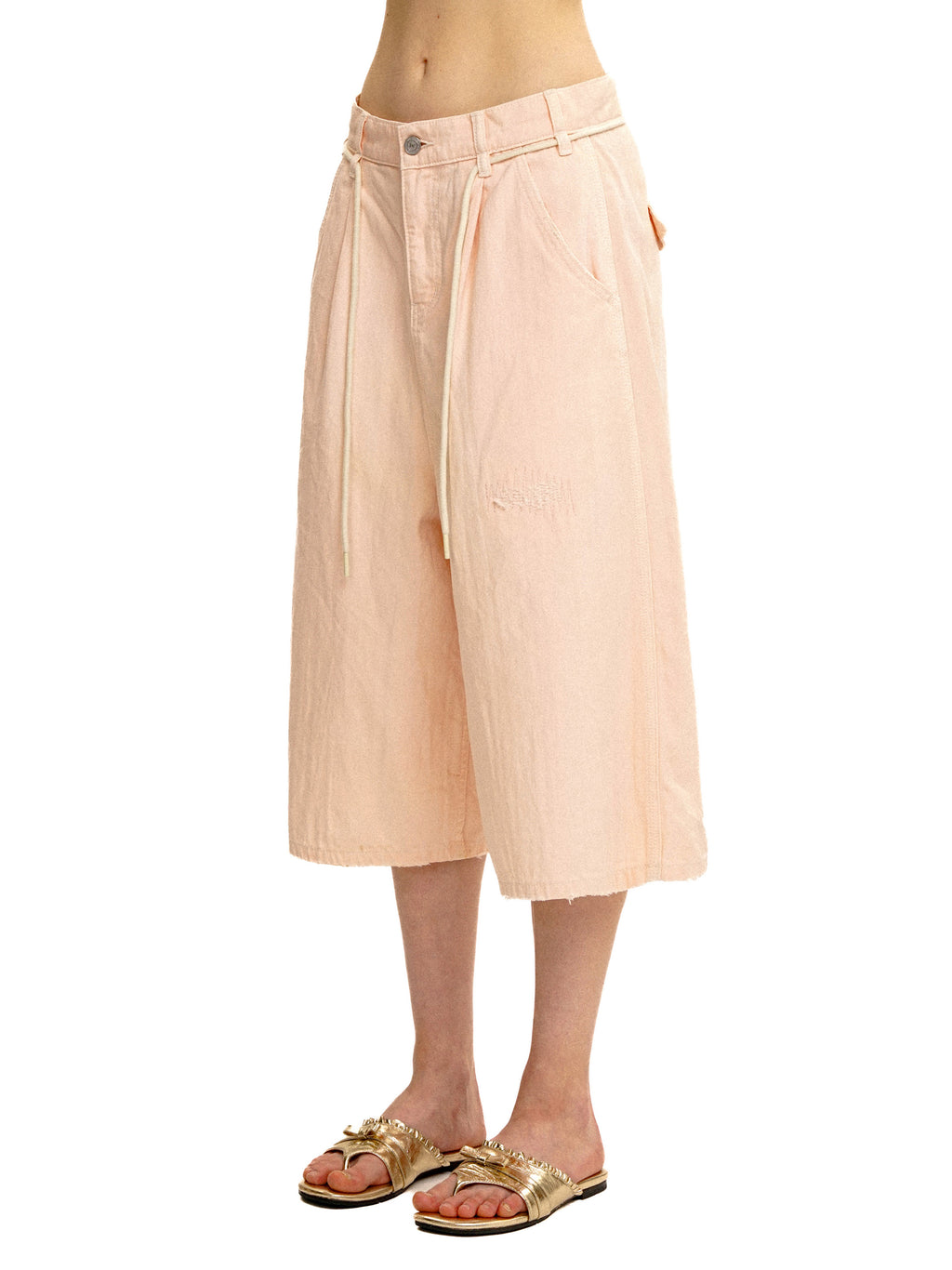*Vintage wide-leg cropped pants