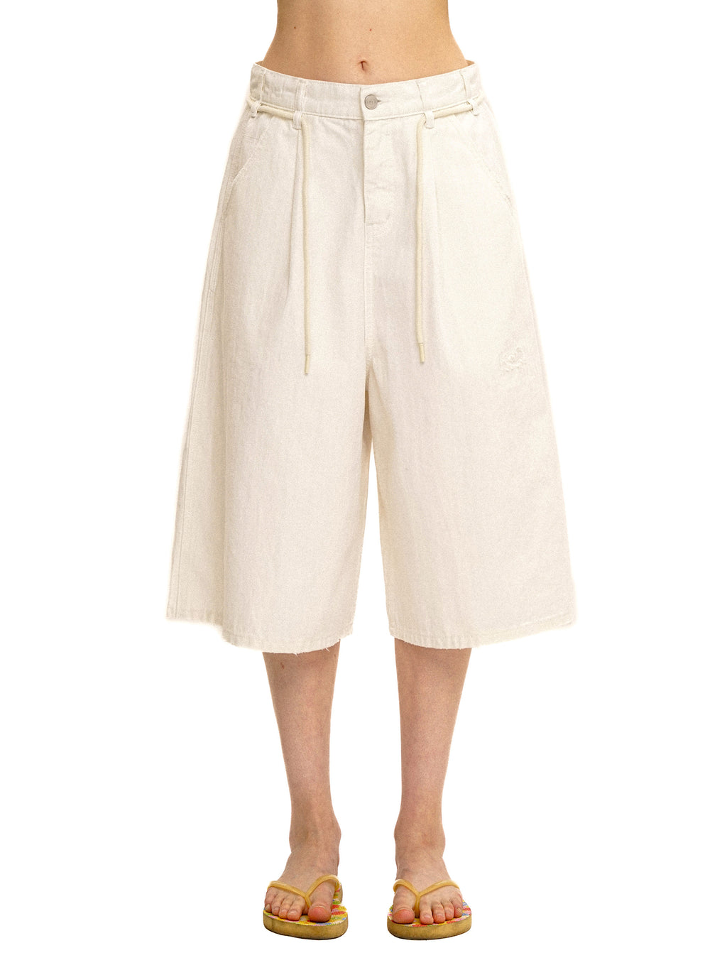*Vintage wide-leg cropped pants