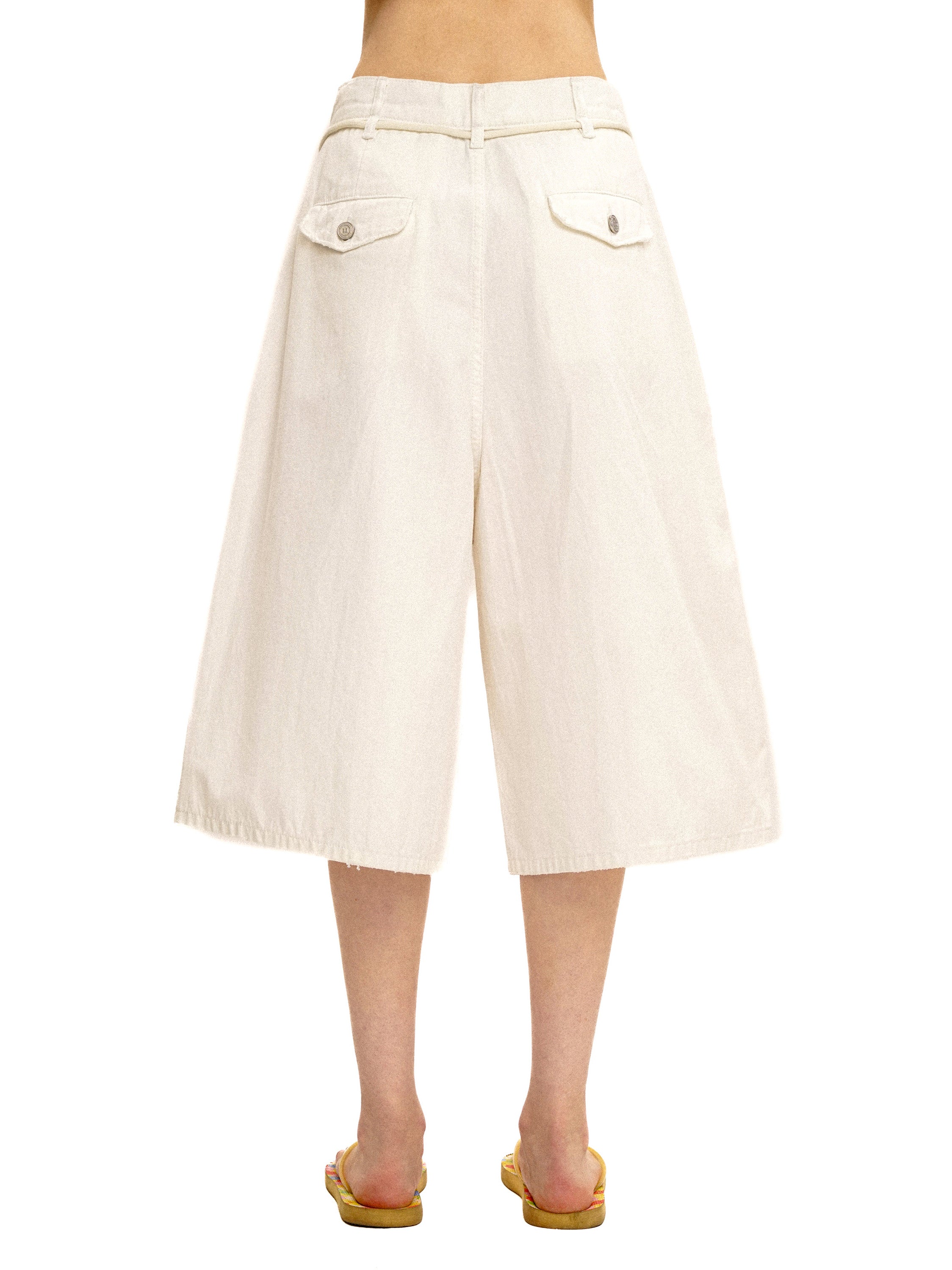 *Vintage wide-leg cropped pants