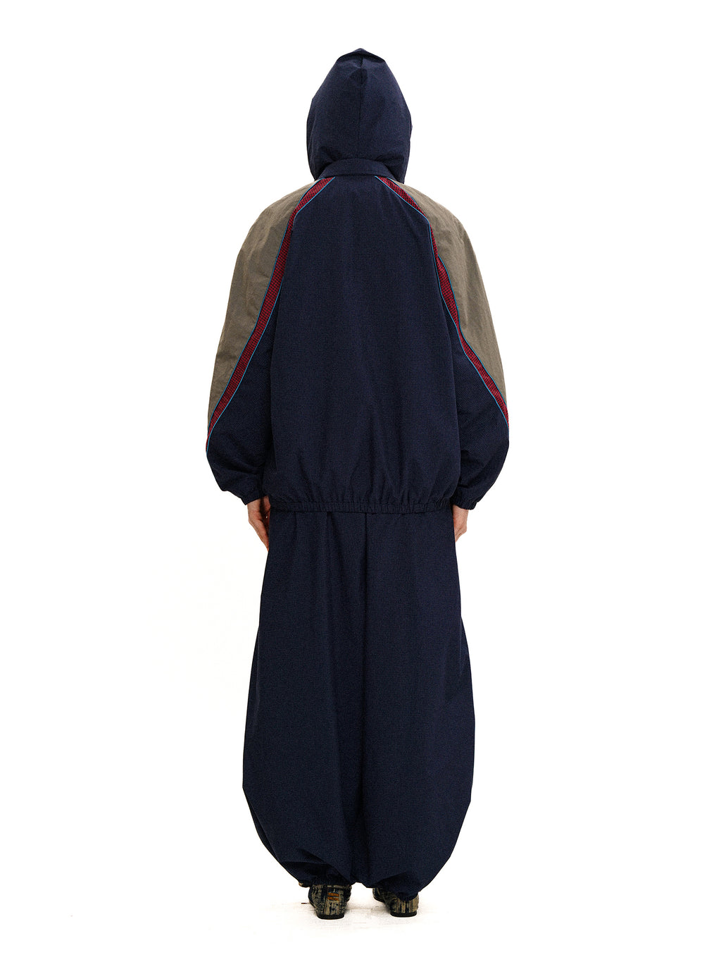 *Casual three-piece lantern pants