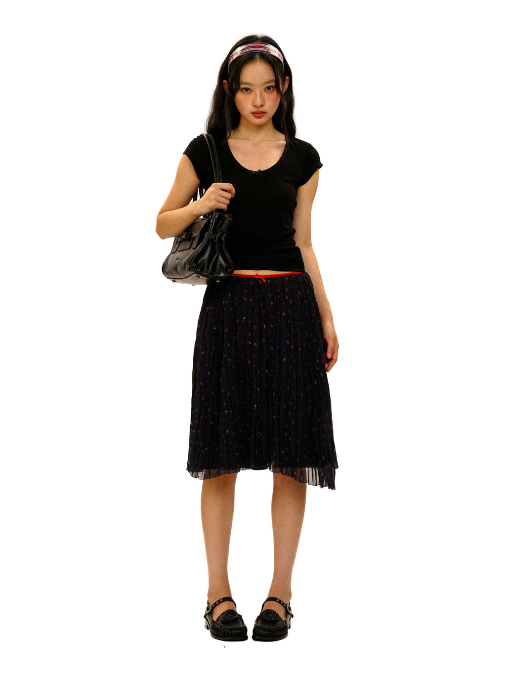 *Tencel lace T-shirt