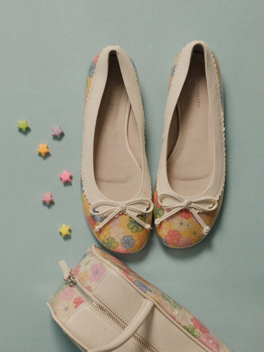 *Deconstructing Doll Collar Ballet Shoes