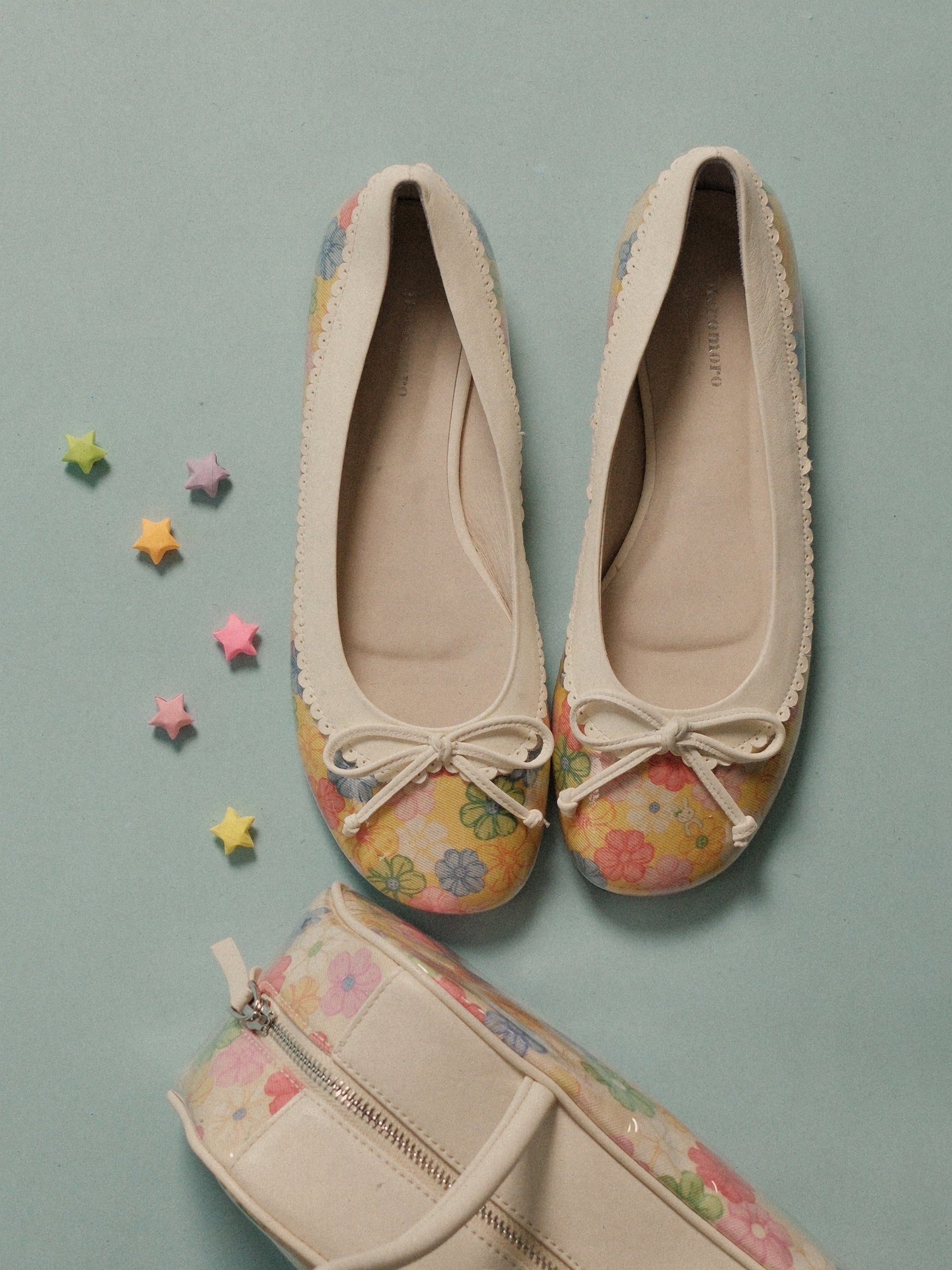 *Deconstructing Doll Collar Ballet Shoes