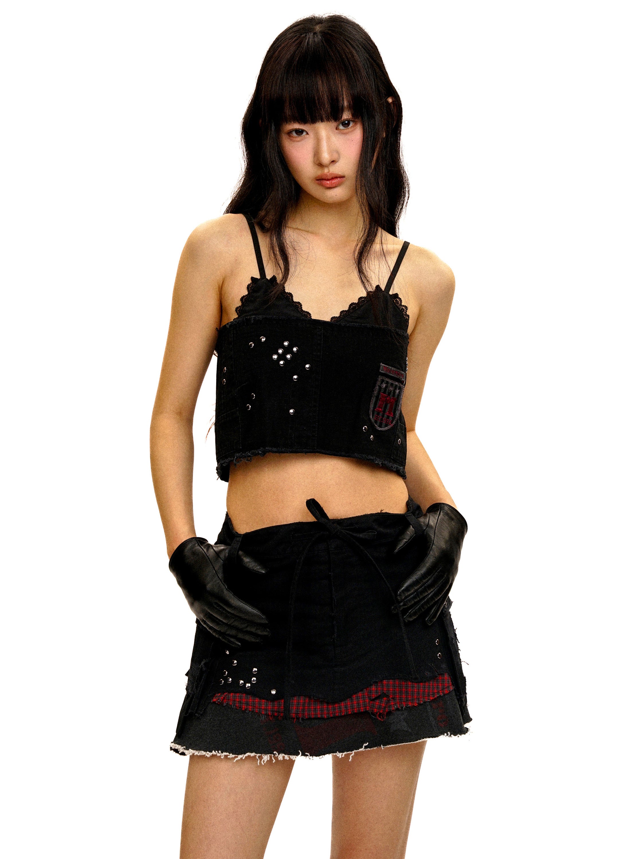 *College Friendship Match Double-Layer Strapless Bra