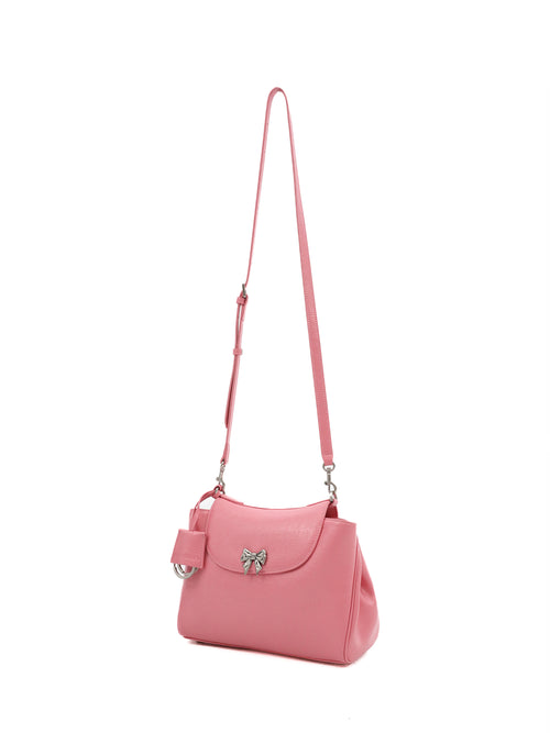 *Bow flap crossbody bag