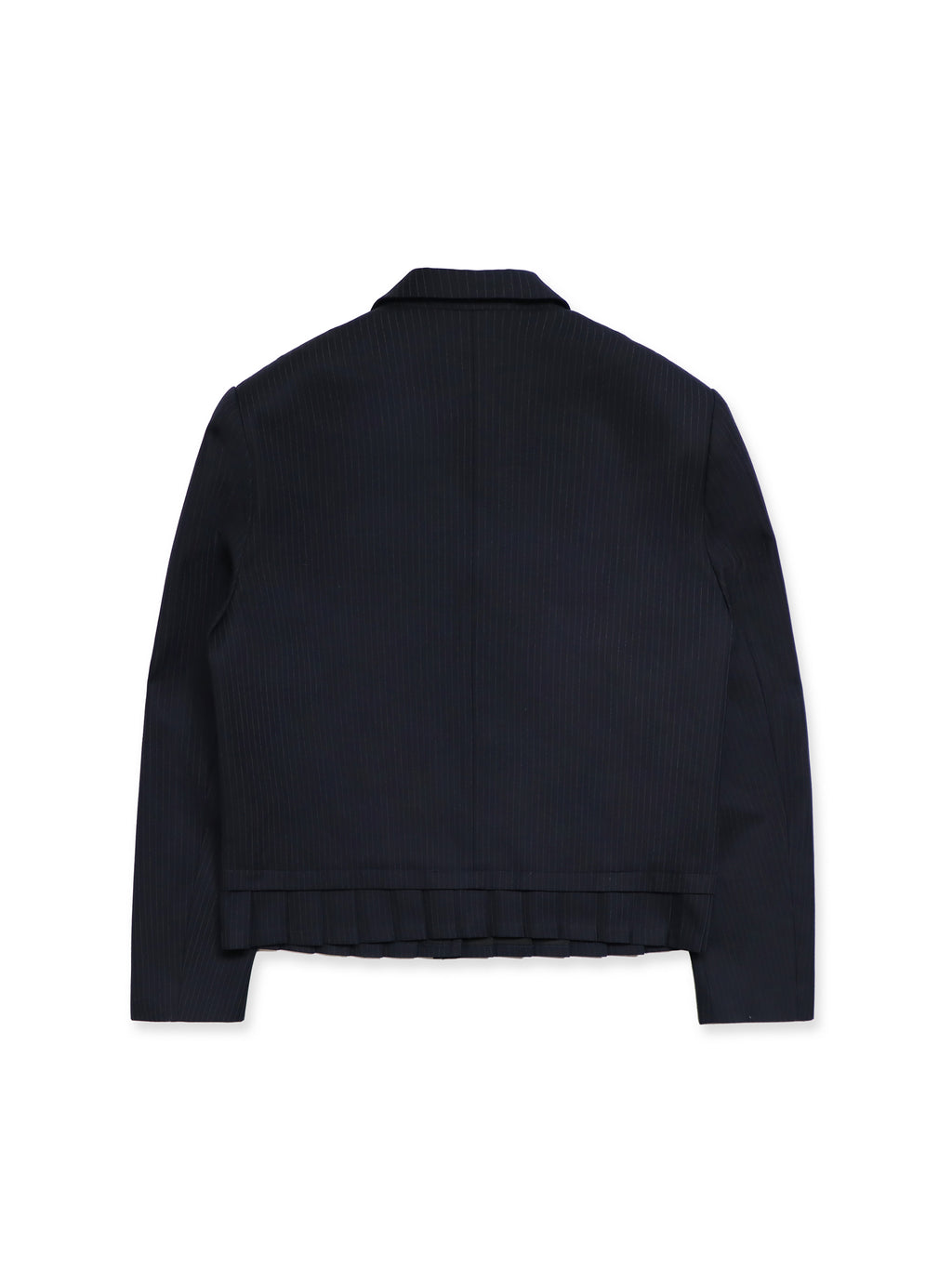 *Peter Pan collar pleated suit skirt