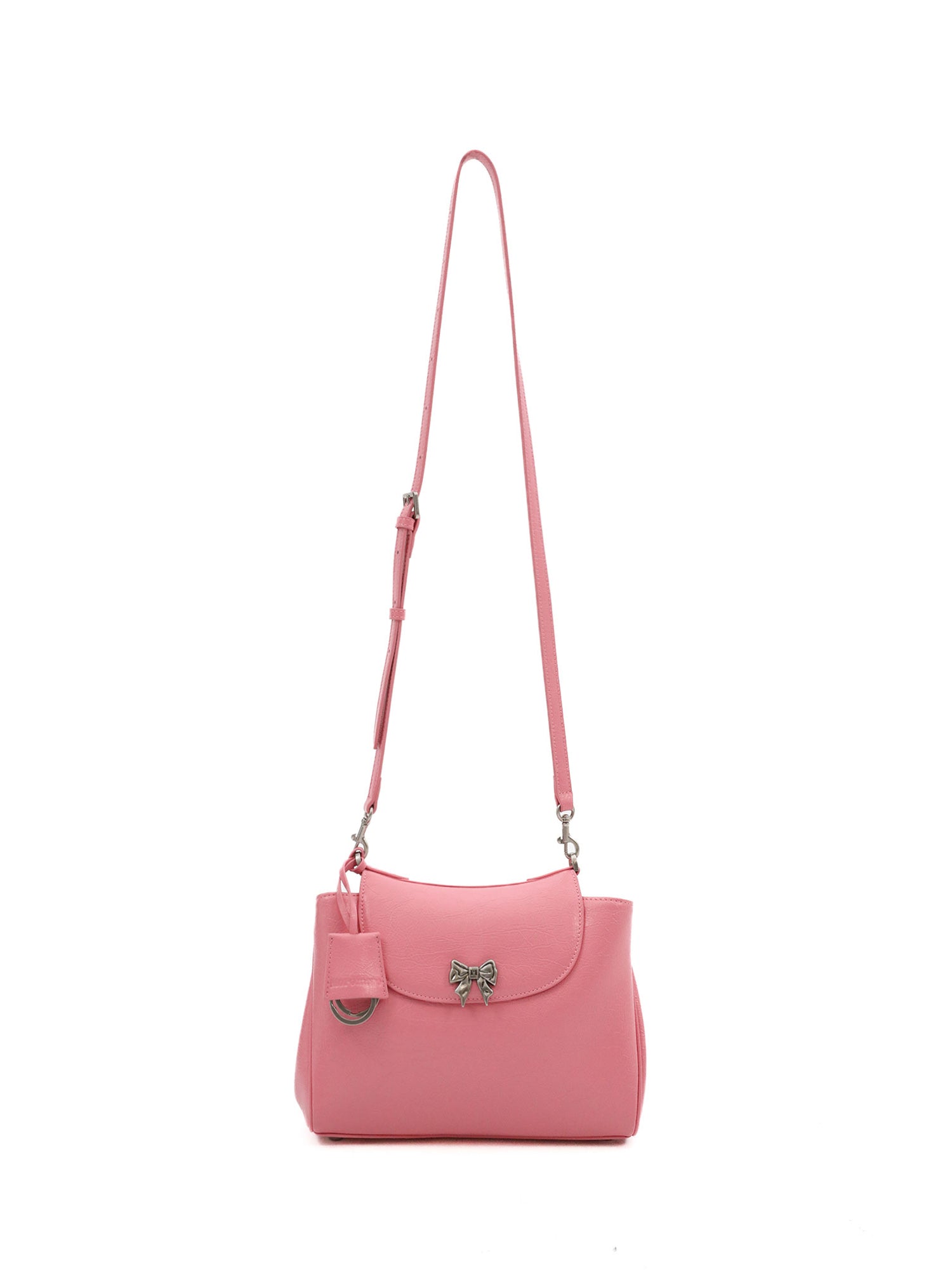 *Bow flap crossbody bag