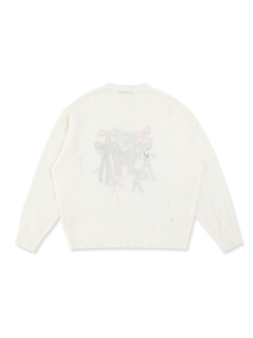 *Bow-tie round neck sweater