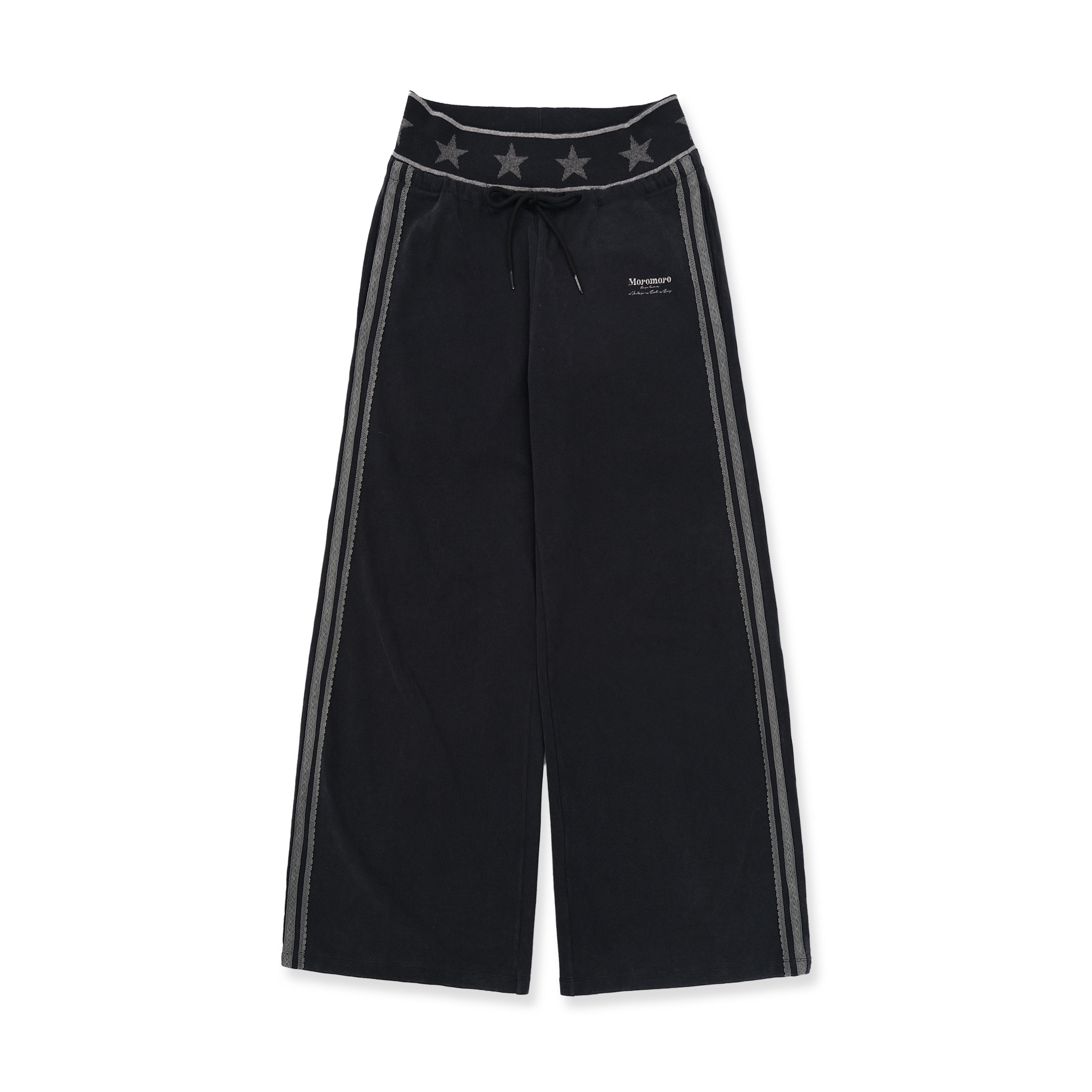 Lace-Trim Star Waist Sweatpants