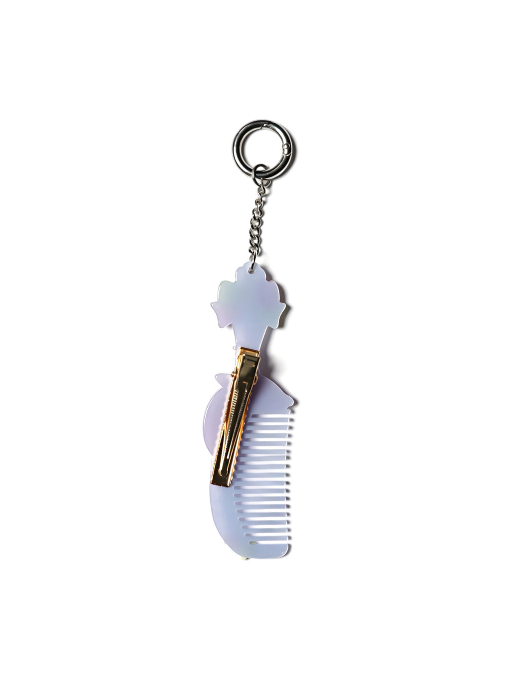 *Dolphin comb hair clip pendant