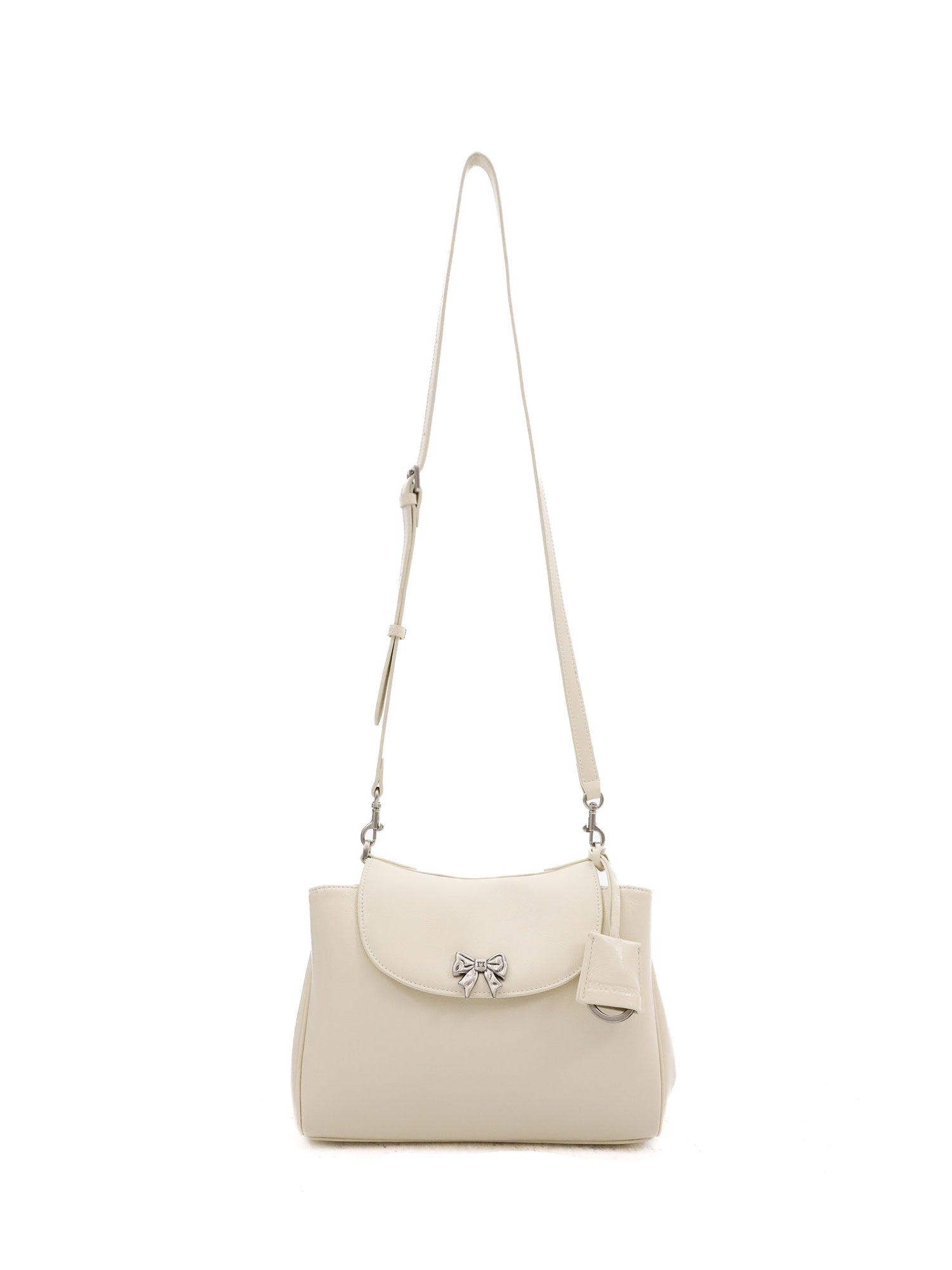 *Bow flap crossbody bag