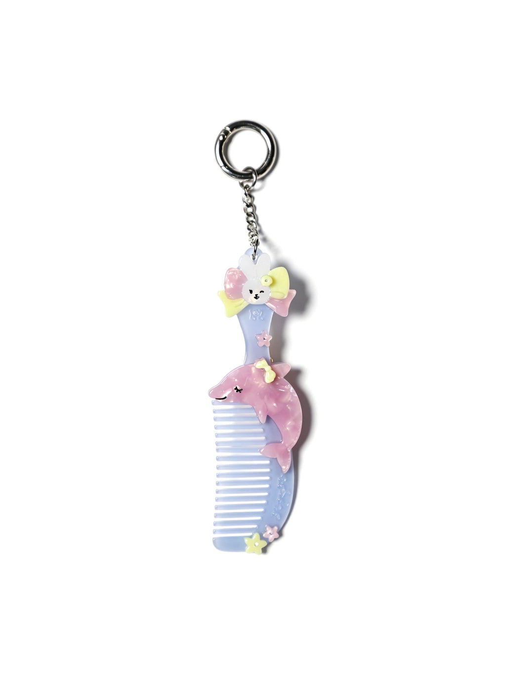 *Dolphin comb hair clip pendant