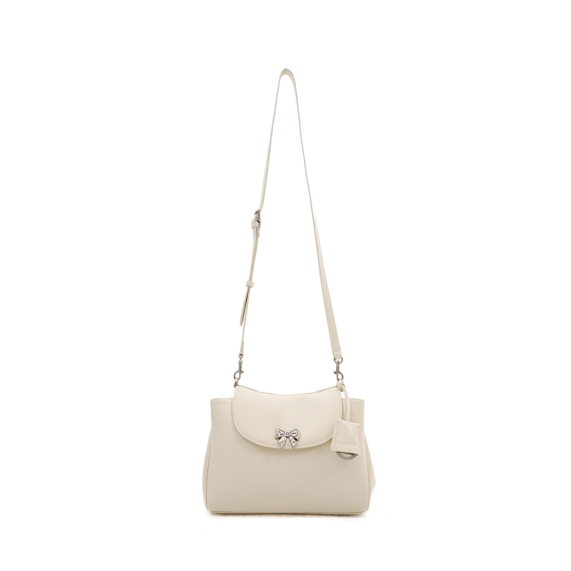 *Bow flap crossbody bag