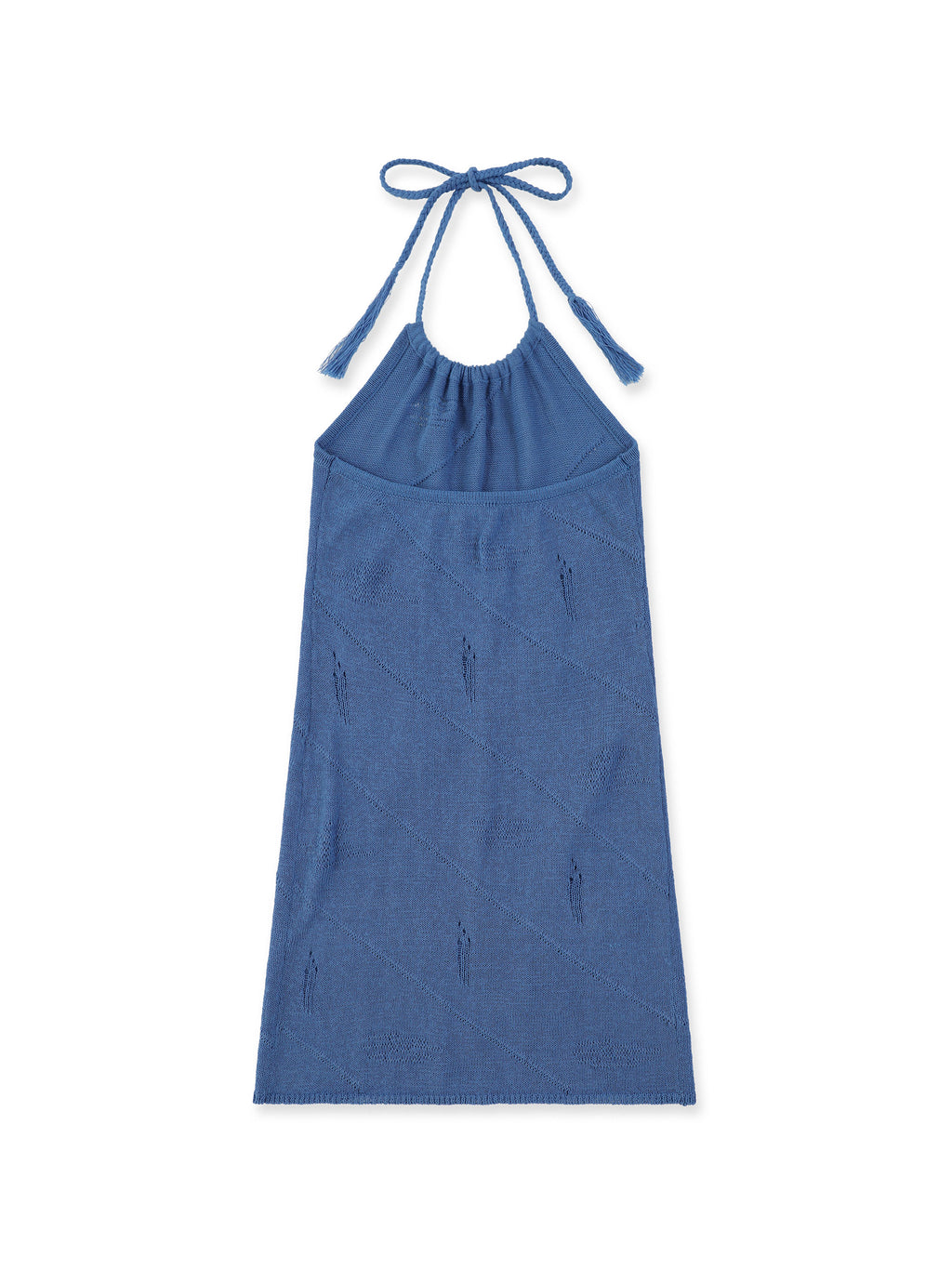 *Knitted halter neck dress