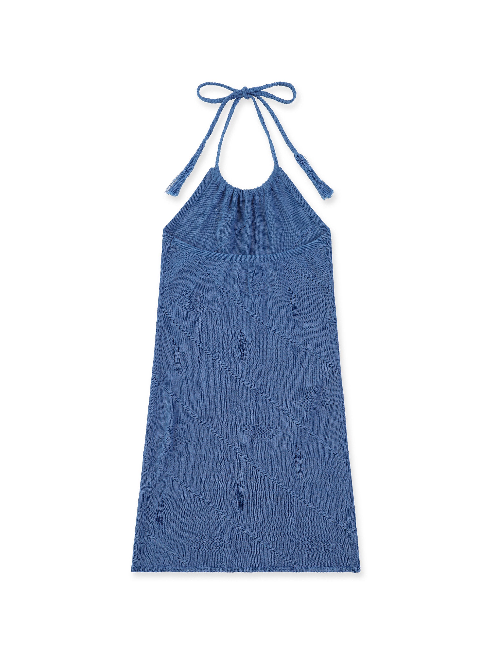 *Knitted halter neck dress