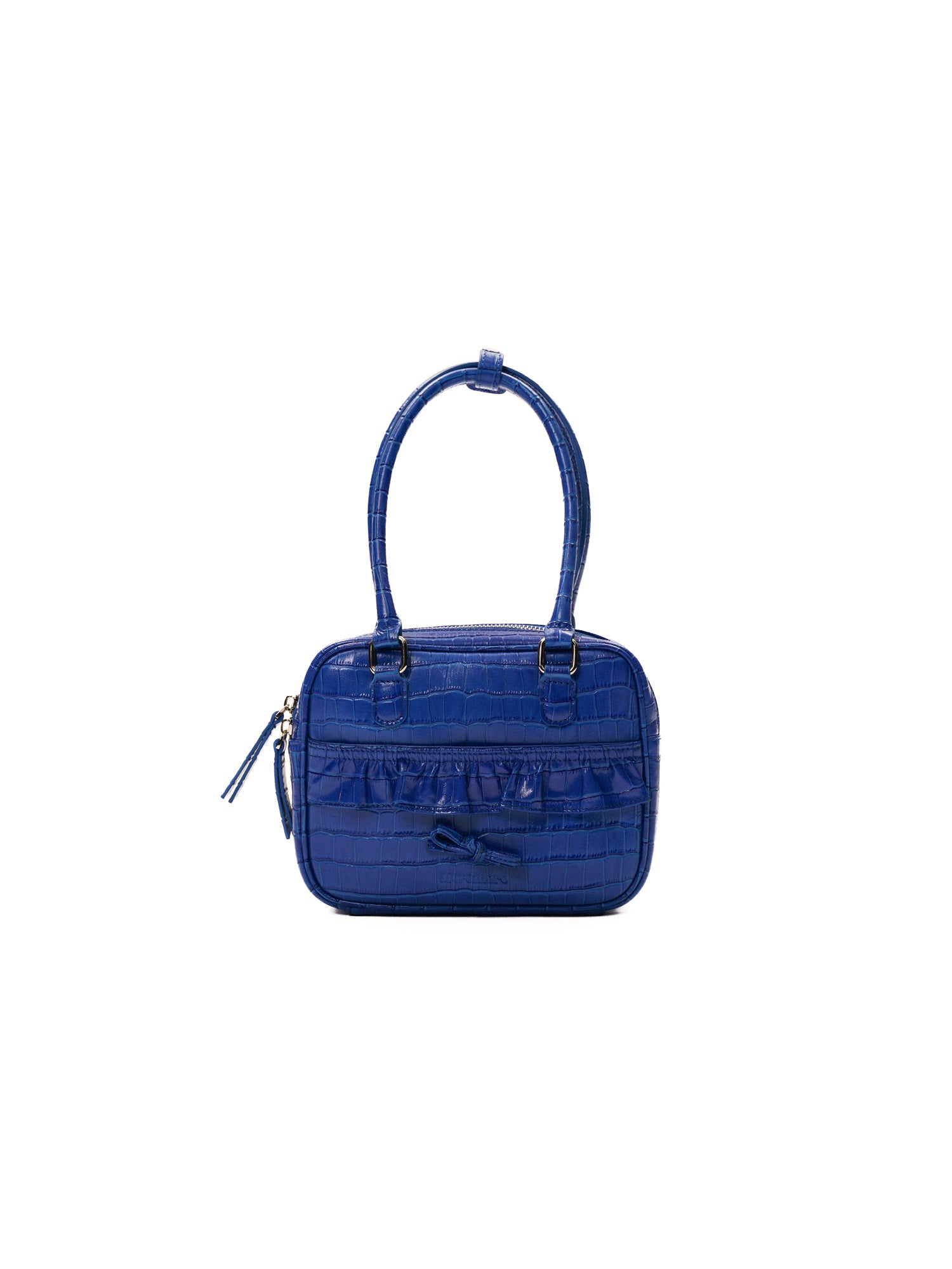 *Butt curtain lace bow armpit bag