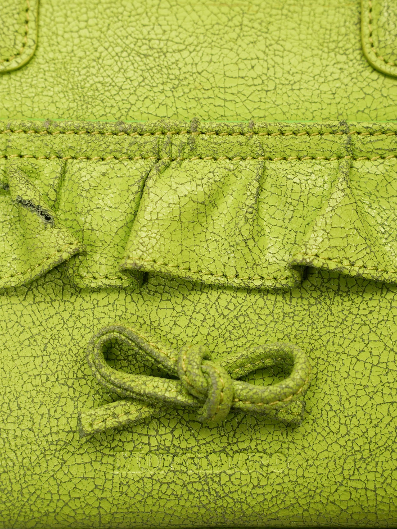 *Butt curtain lace bow armpit bag