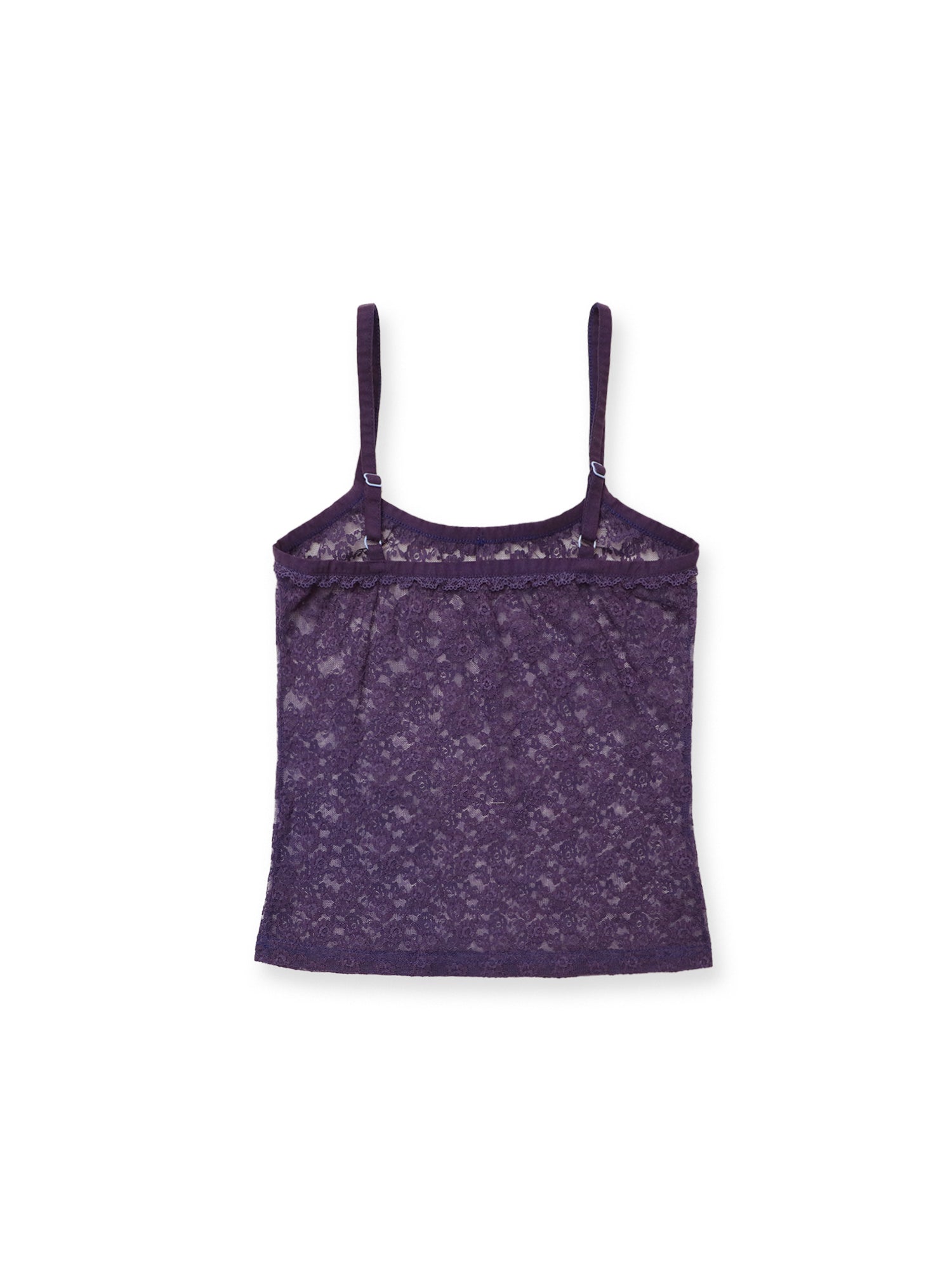 *Lace-trimmed camisole