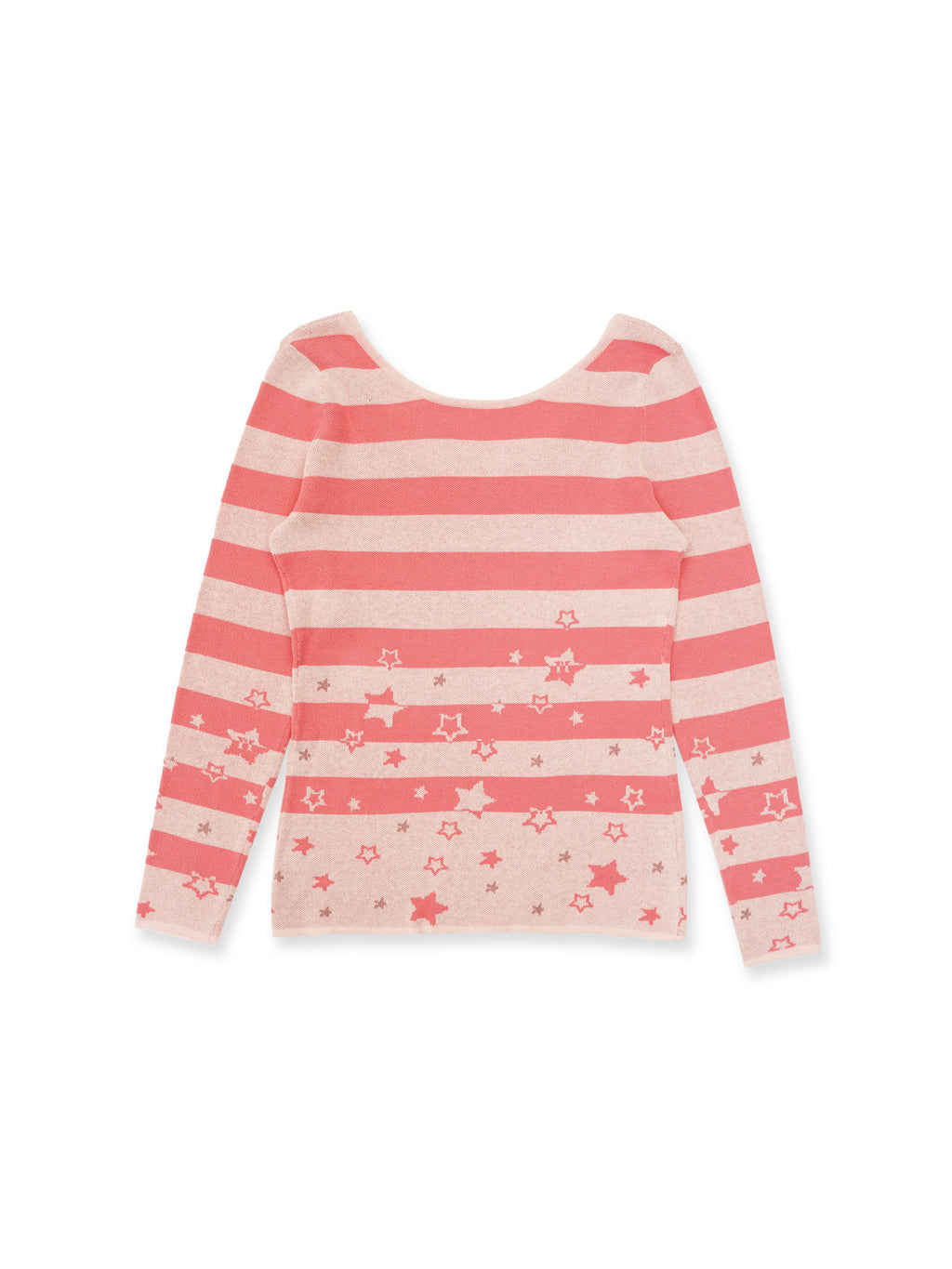 *Star striped knit sweater