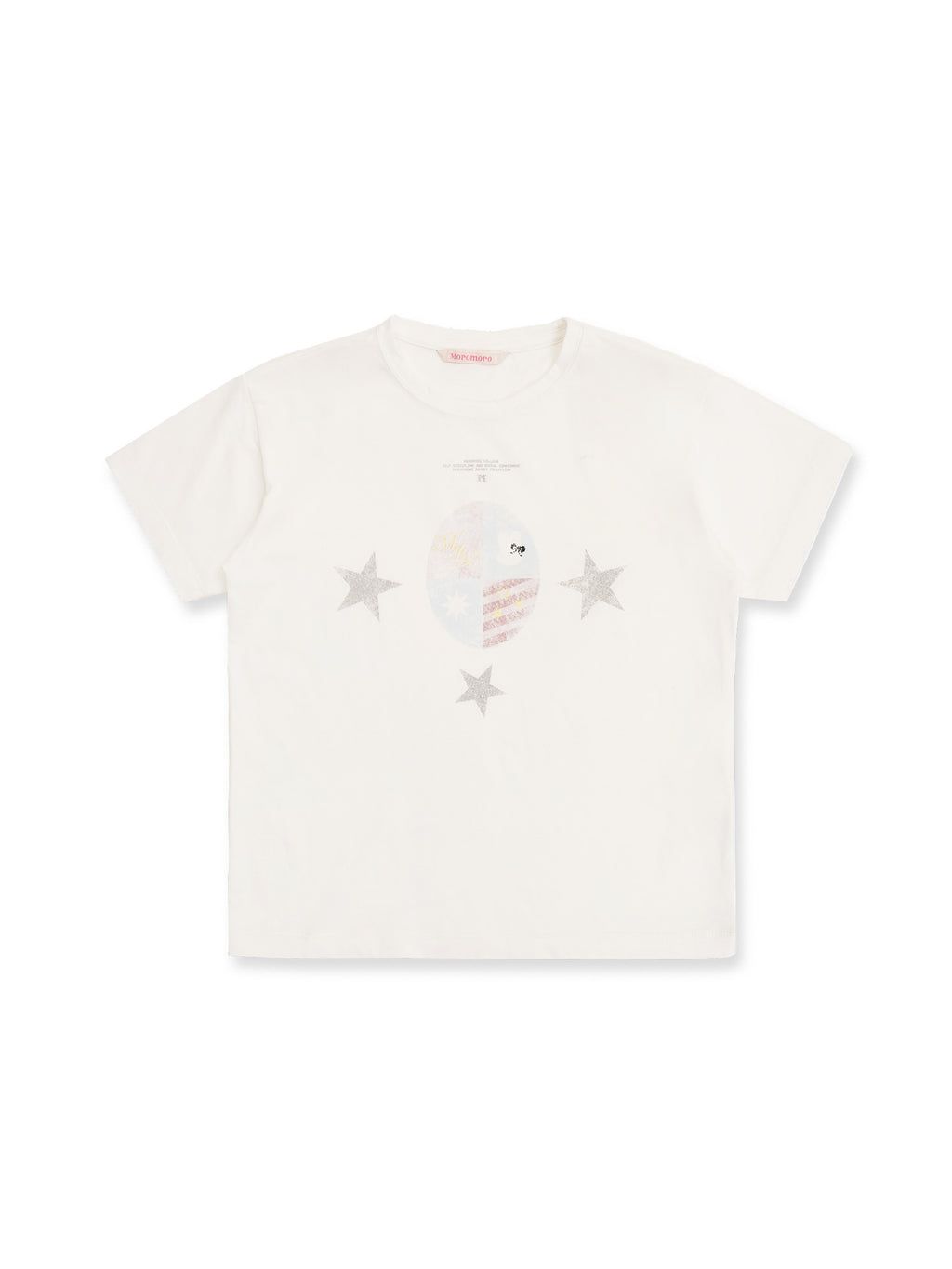 *Star Print Short-Sleeve T-Shirt