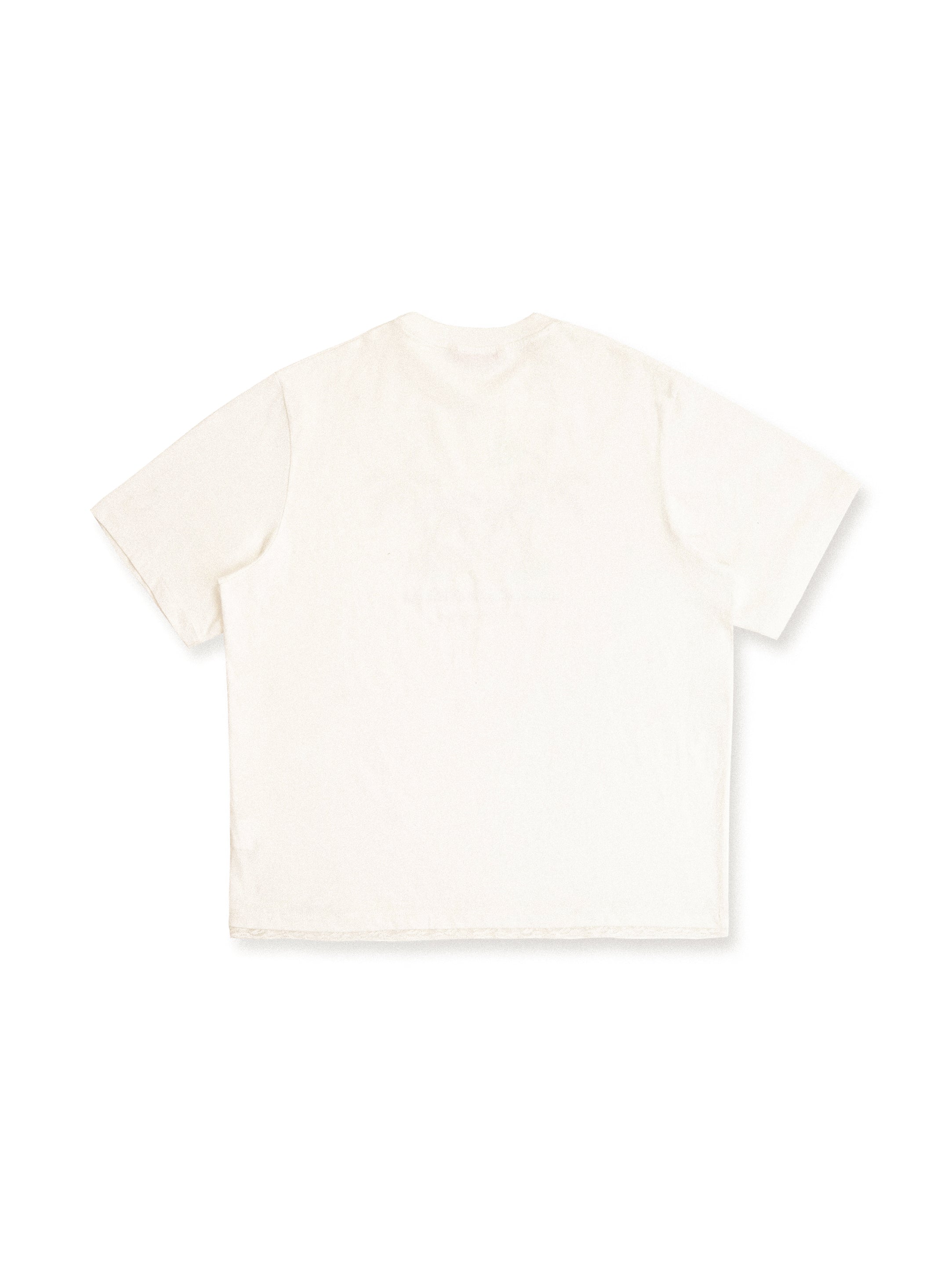 *Travel beach rabbit print rhinestone lace short T-shirt