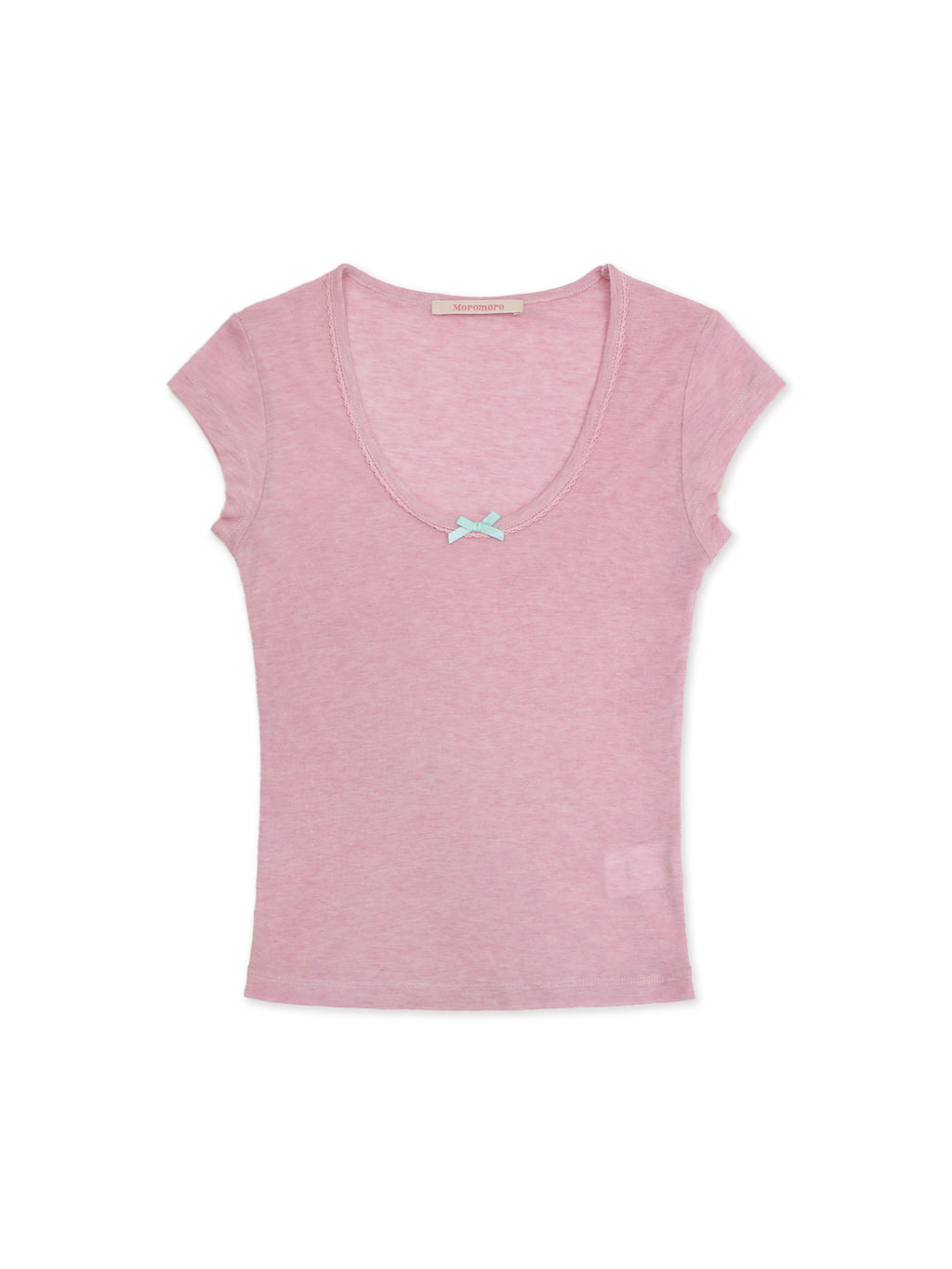 *Tencel lace T-shirt