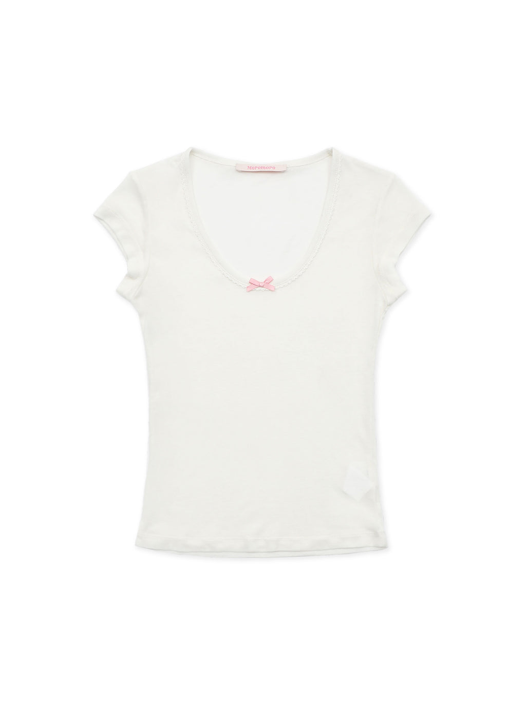 *Tencel lace T-shirt