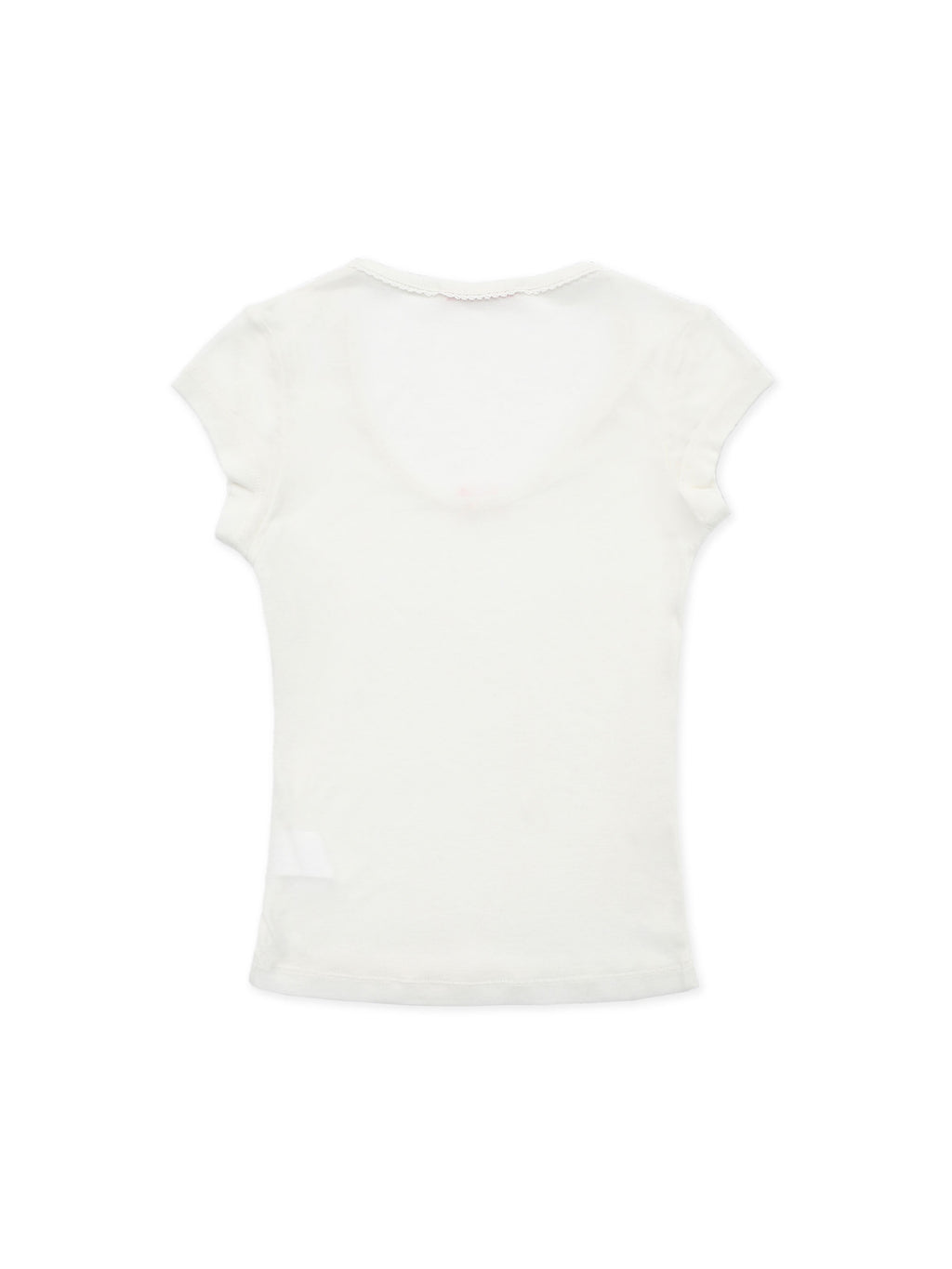 *Tencel lace T-shirt