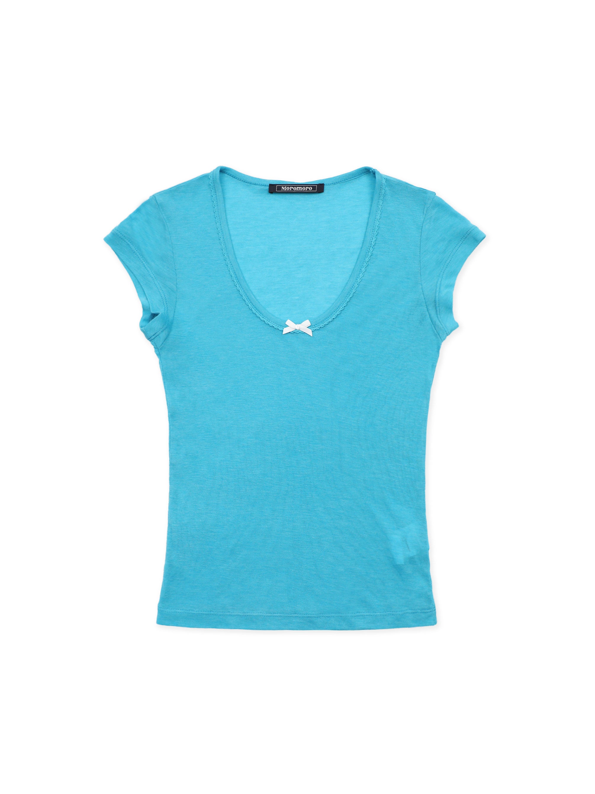 *Tencel lace T-shirt