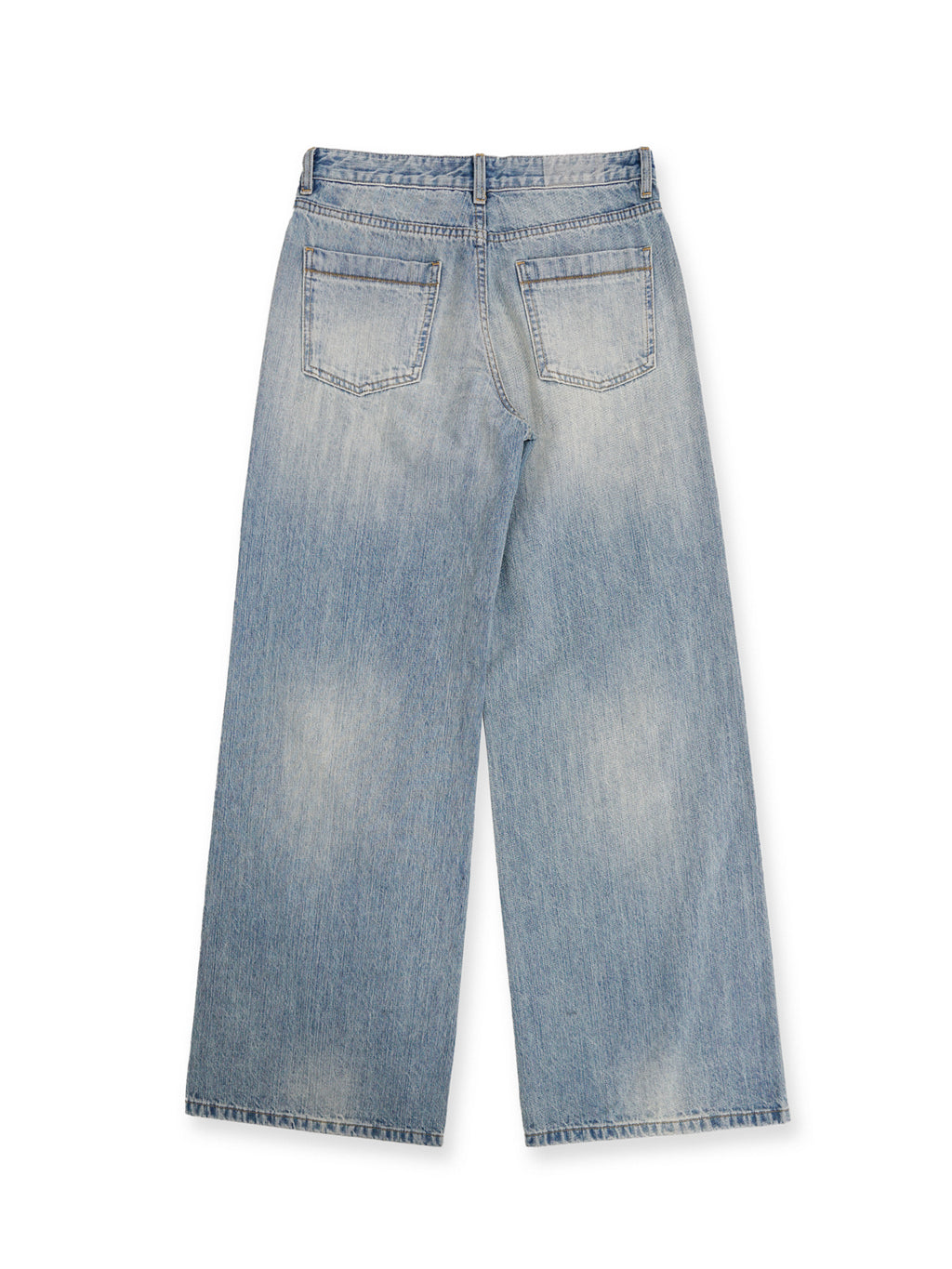 *Pleated jeans