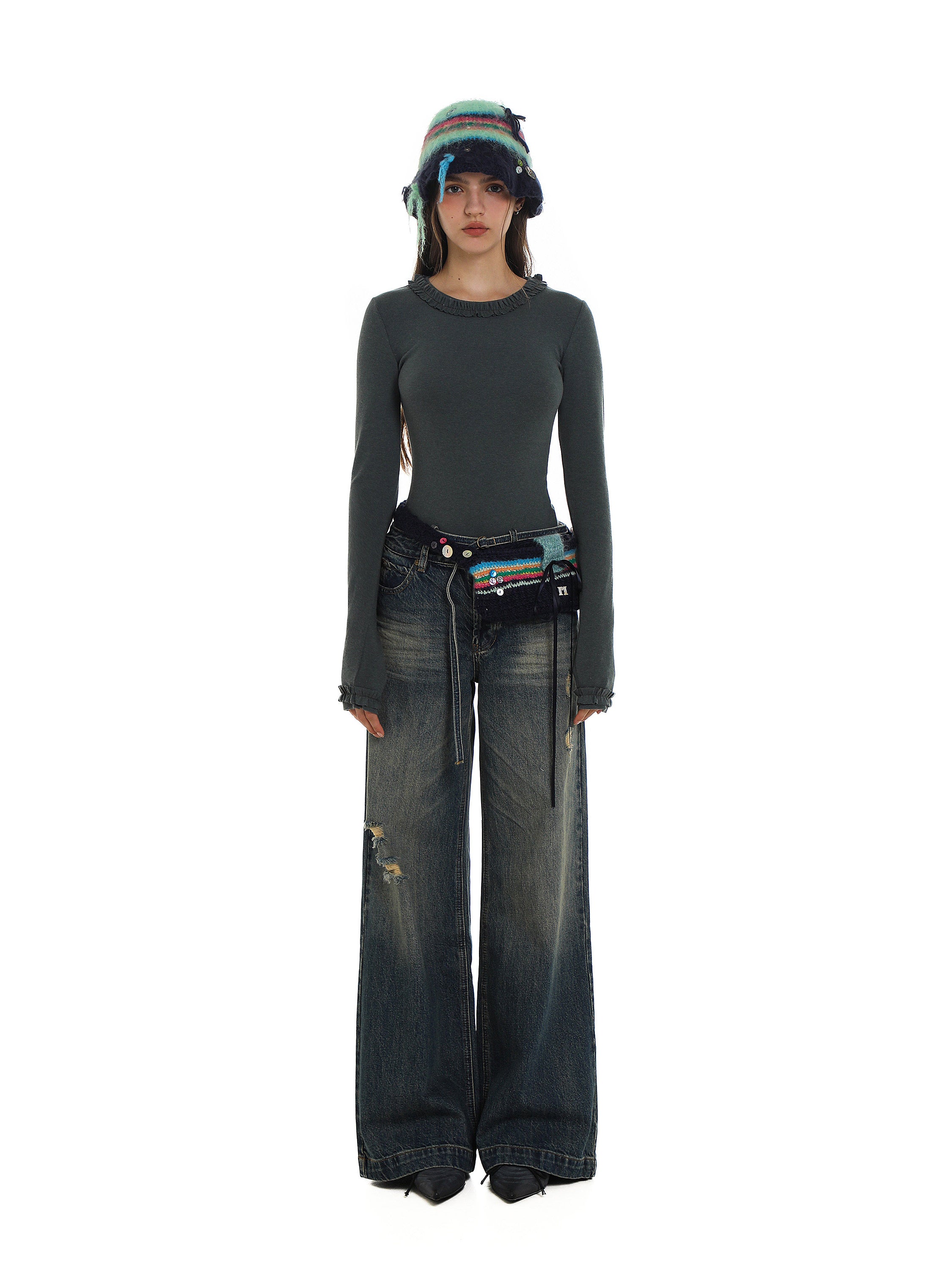 *Hand hook underarm handbag