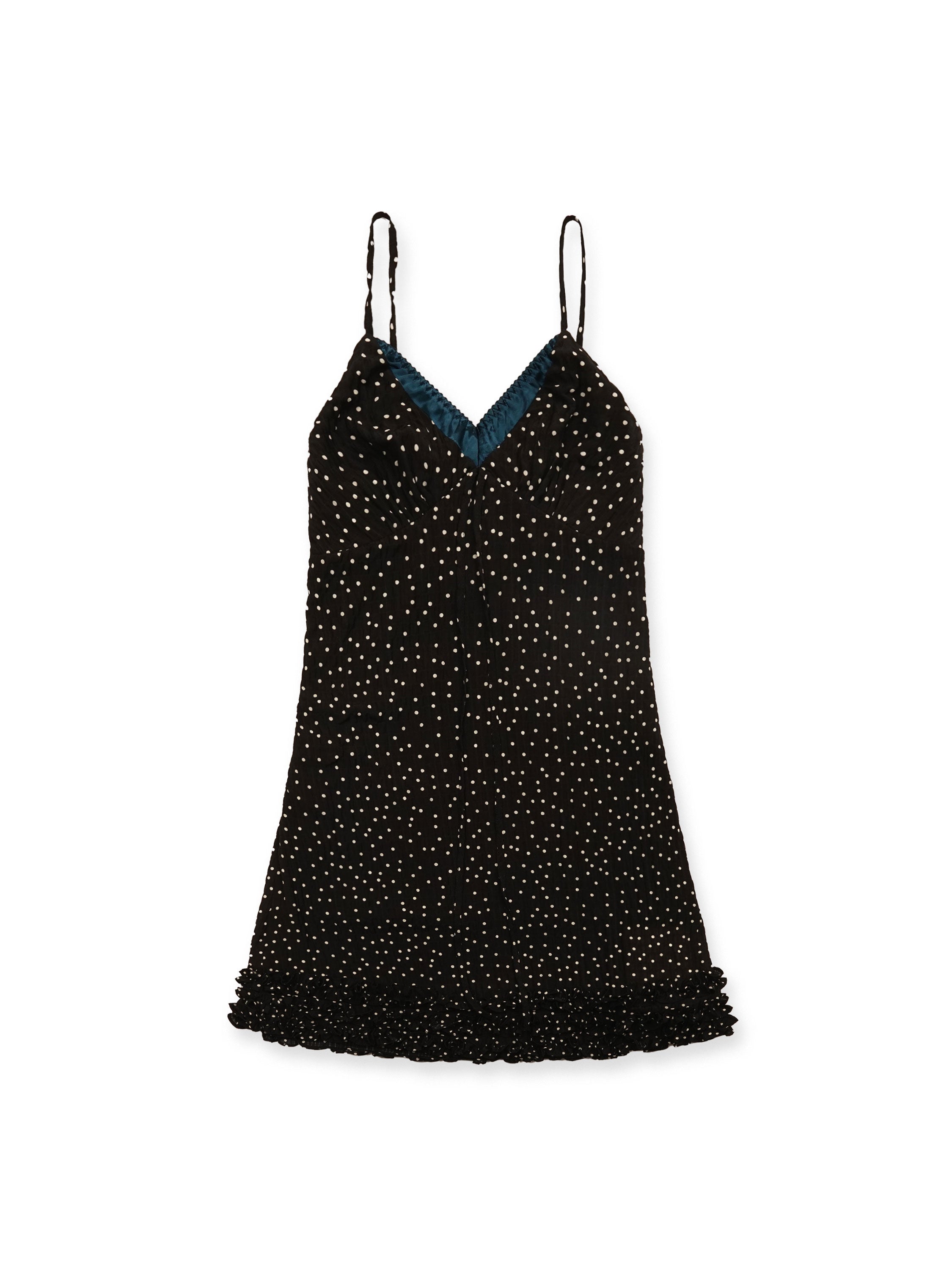 *Polka dot lace dress