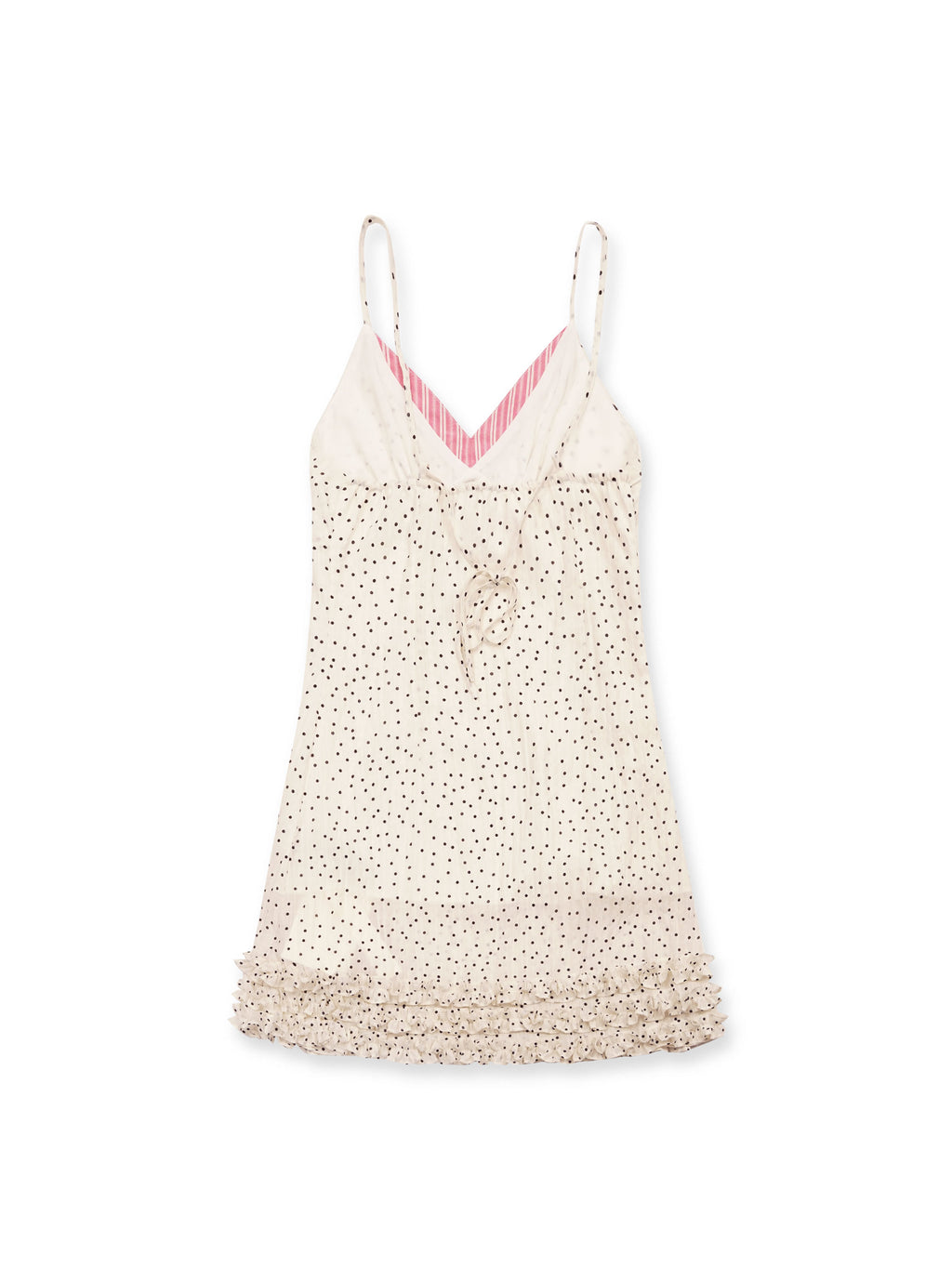 *Polka dot lace dress