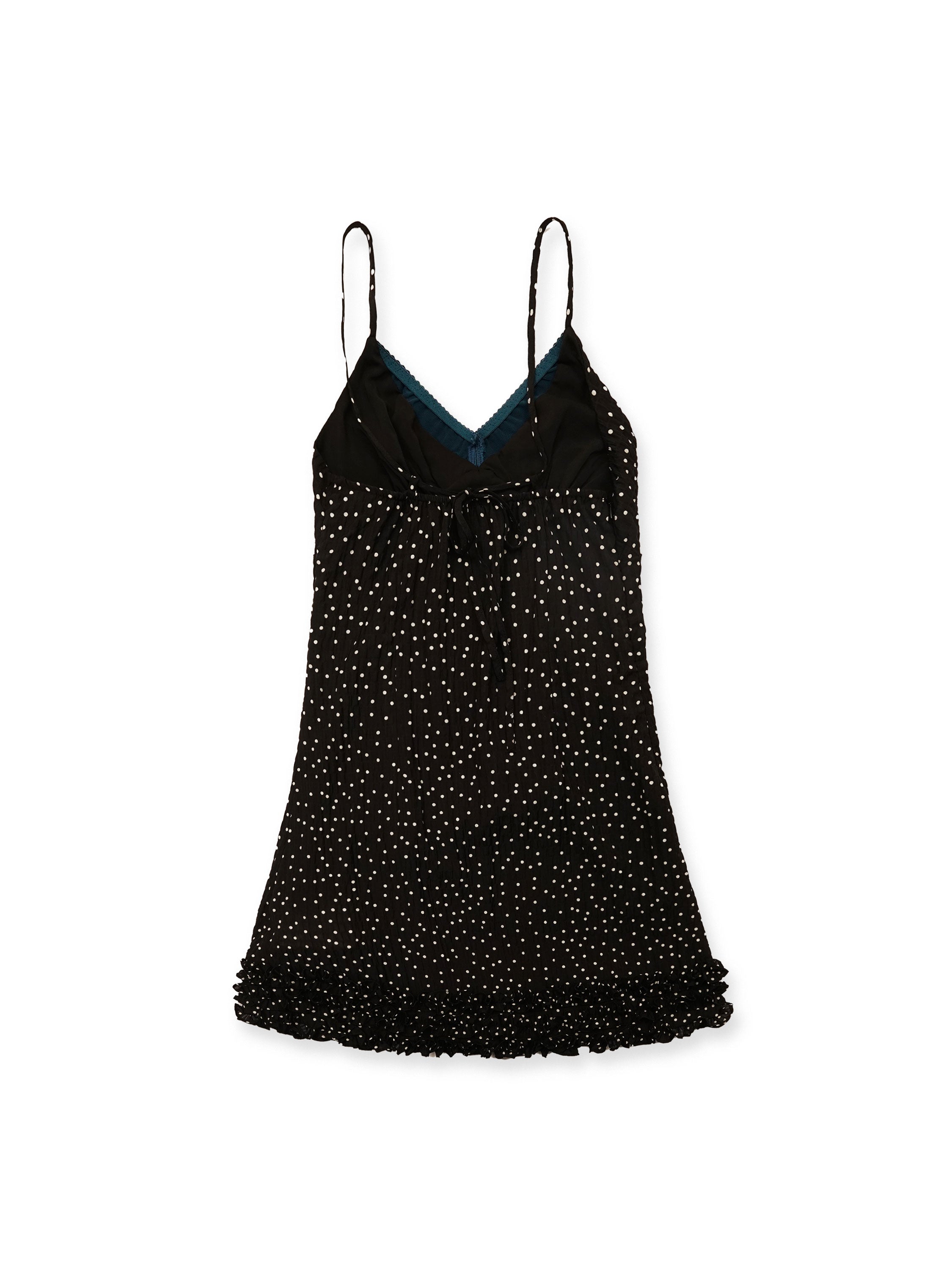 *Polka dot lace dress