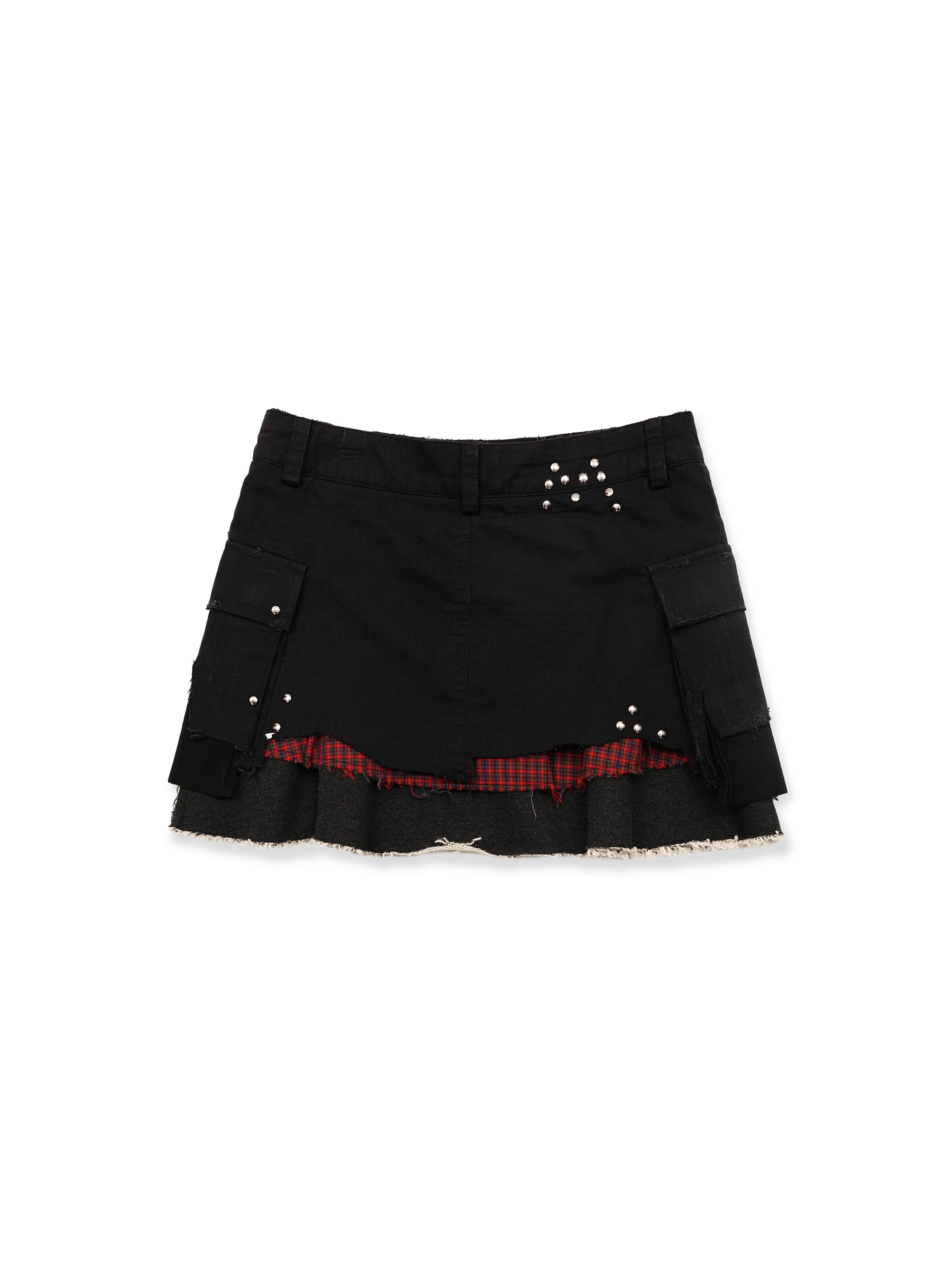 *College Friendship Match Short Skirt