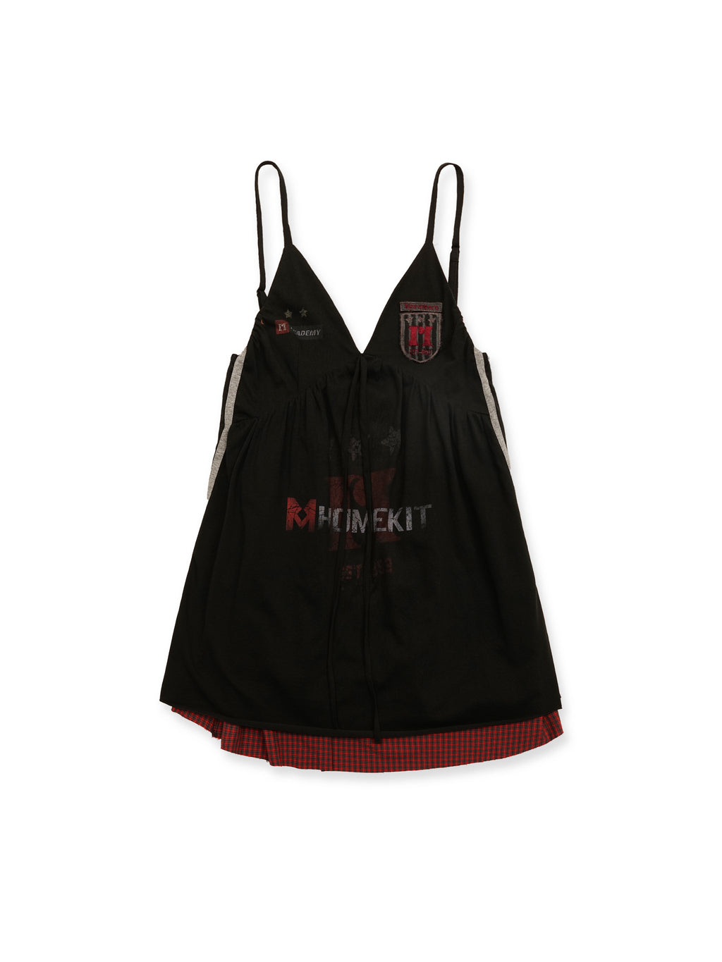 *College Friendship Match Home Court Double Layer Dress