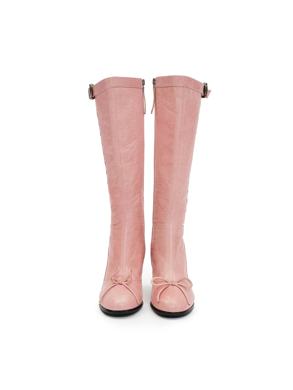 *Pink Barbie stiletto boots