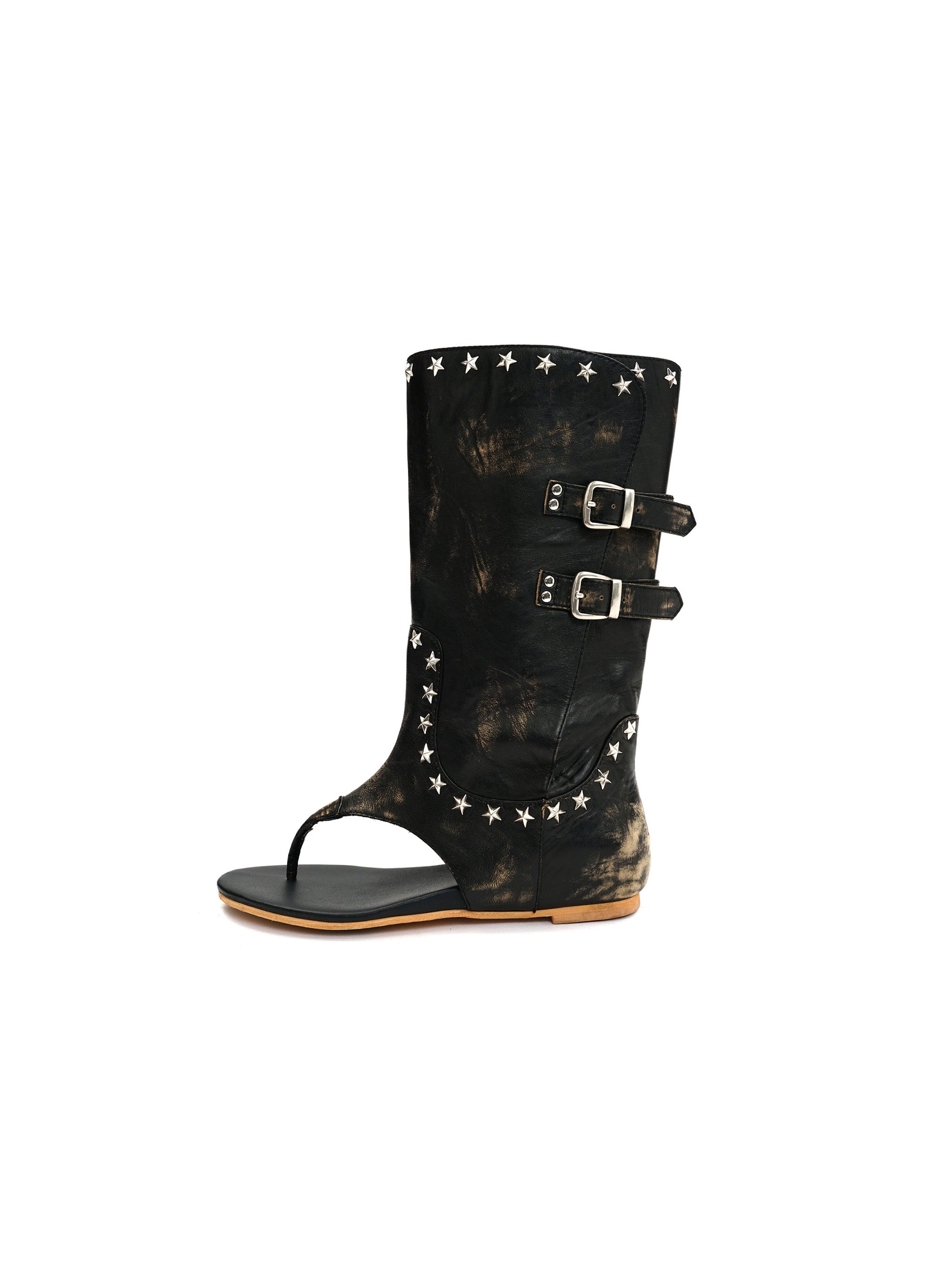 *Stars collide with nail shaped boots