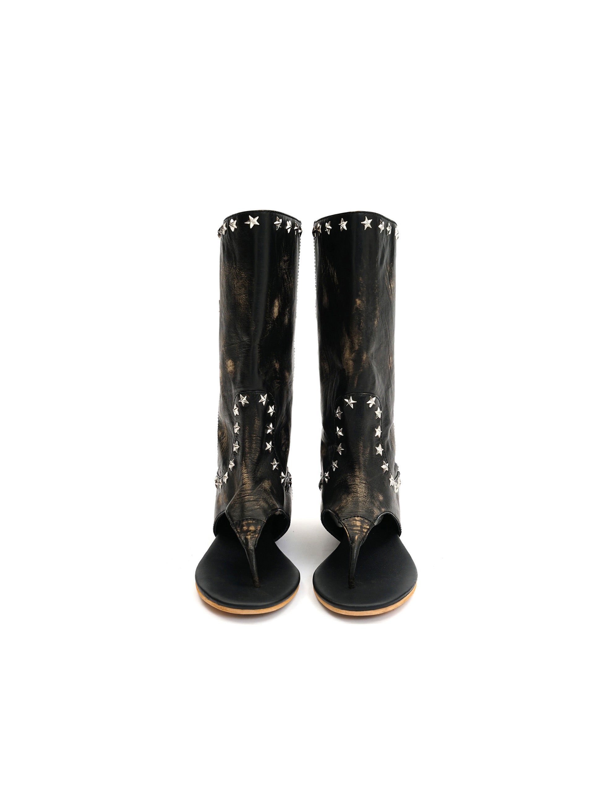 *Stars collide with nail shaped boots
