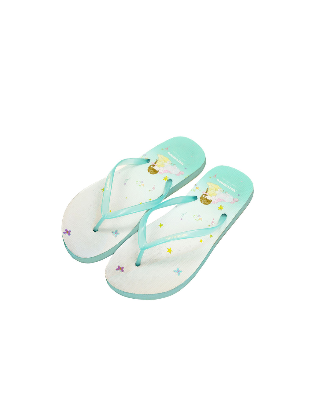 "Little Girl & Pony" Printed Flip-Flops