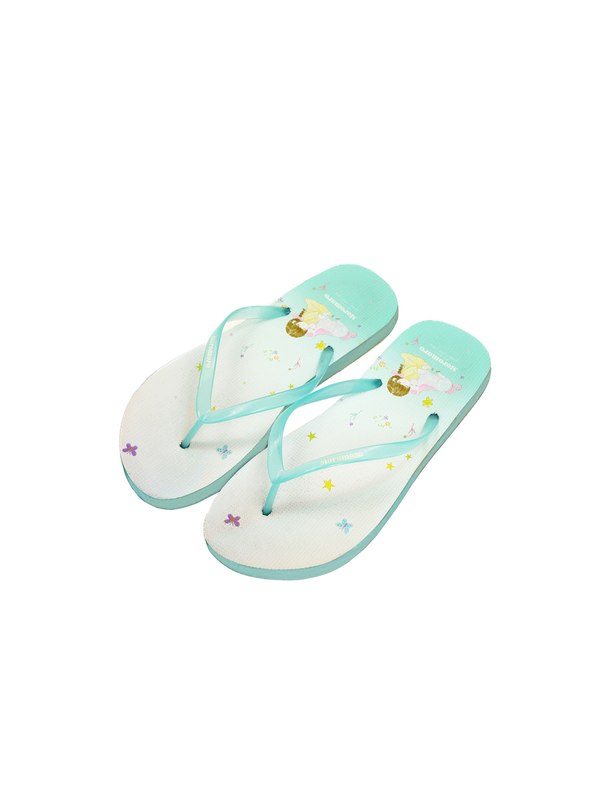 "Little Girl & Pony" Printed Flip-Flops