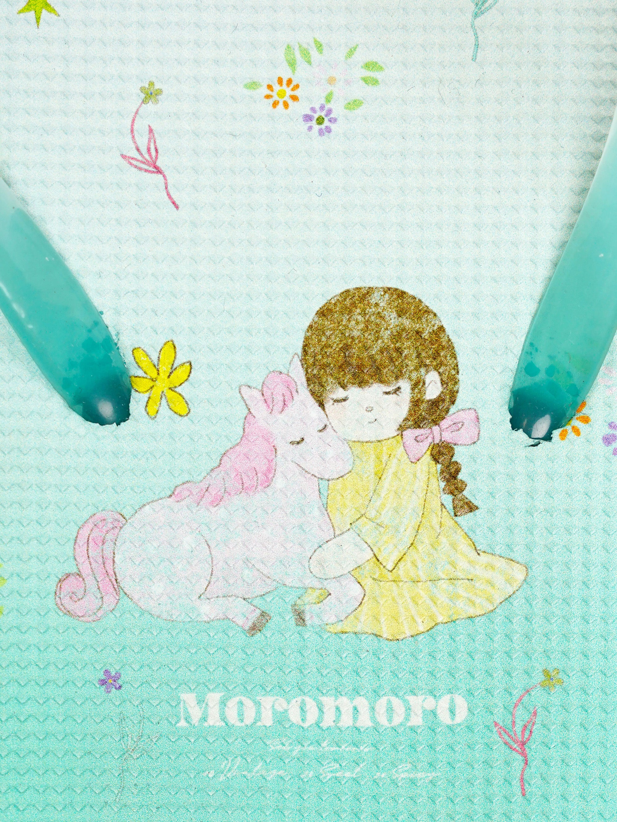 "Little Girl & Pony" Printed Flip-Flops